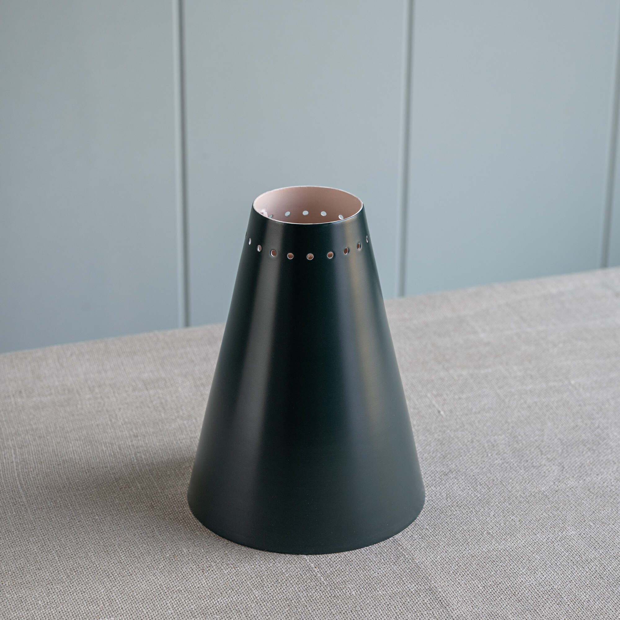 Broadway Metal Shade, Green & Blush - Image 4