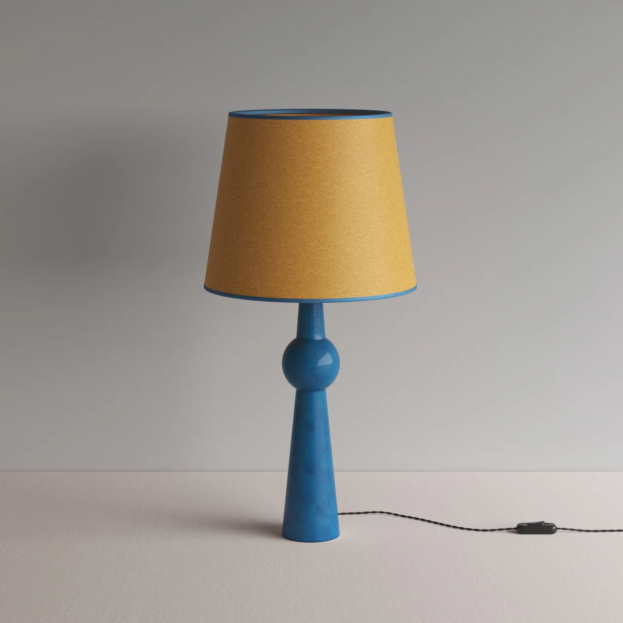 Comet Ceramic Table Lamp Base in Blue - Image 14