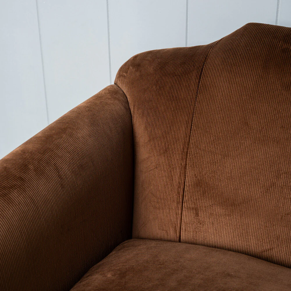 Ex-Display - Dolittle 3 Seater Sofa in Classic Corduroy Tobacco - Image 5