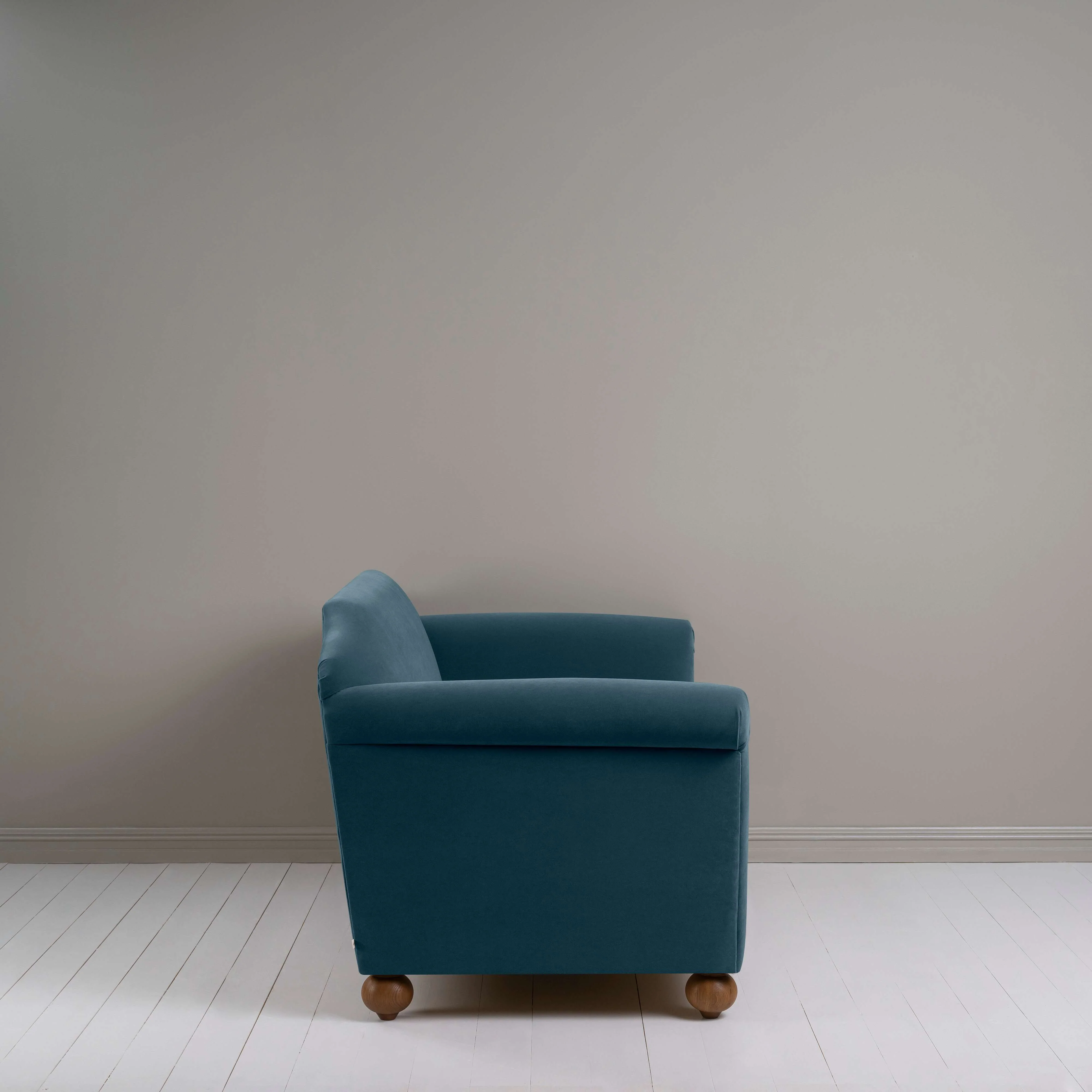 Dolittle 3 Seater Sofa in Intelligent Velvet Aegean - Image 7