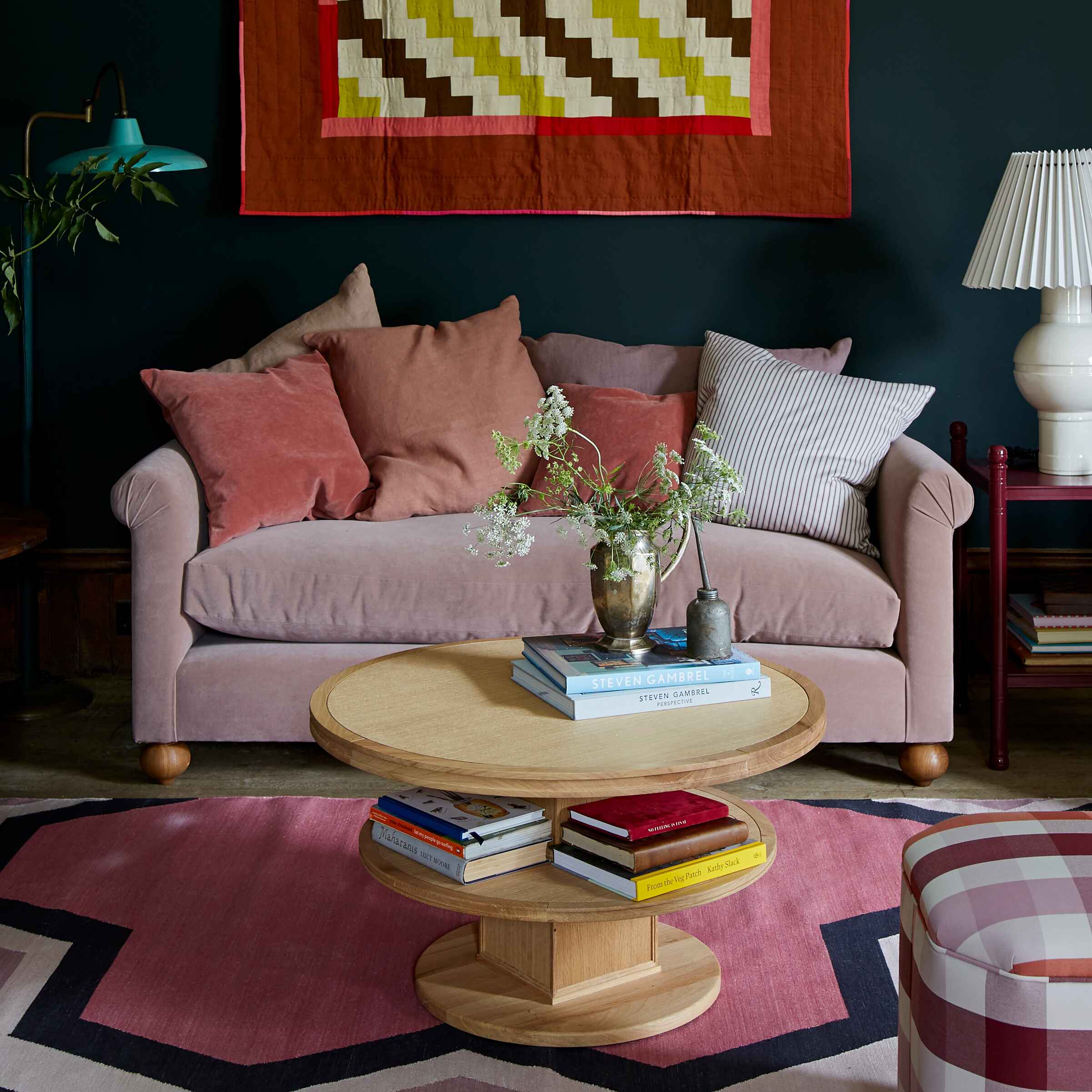 Dolittle 3 Seater Sofa in Intelligent Velvet Sienna - Image 3