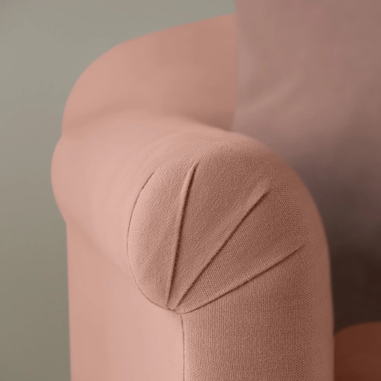 Dolittle 4 seater Sofa in Laidback Linen Roseberry - Image 4