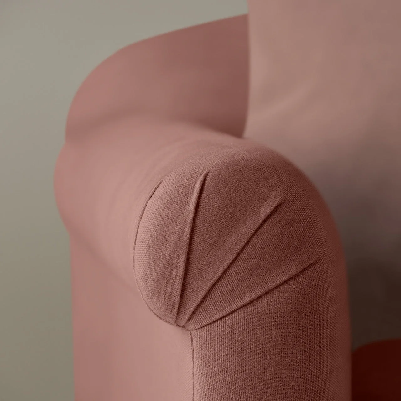 Dolittle 4 seater Sofa in Laidback Linen Sweet Briar - Image 4