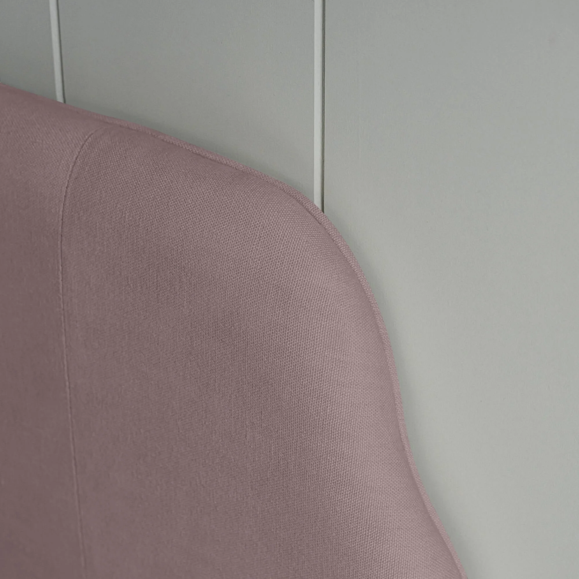 Dream Ticket Upholstered Bed in Laidback Linen Heather with Kick Pleat Valance - Image 5