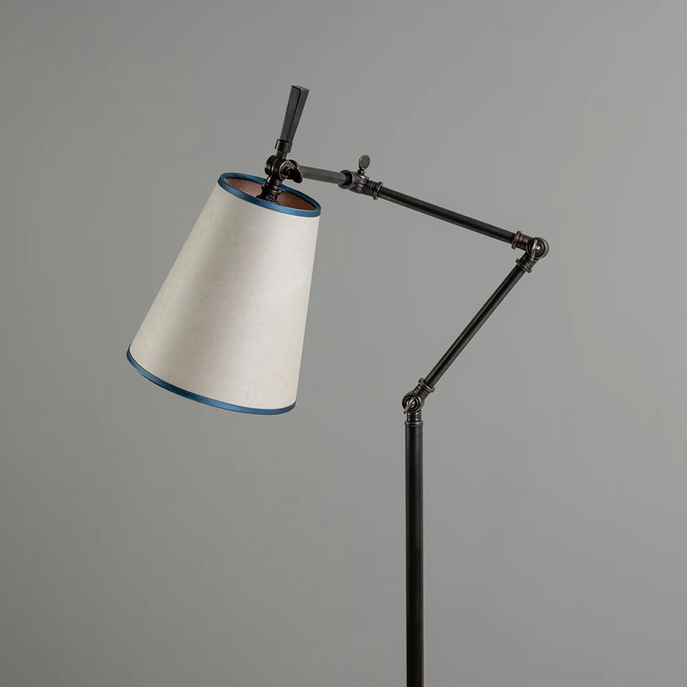 Focused Floor Lamp in Waxed Brass - Image 6