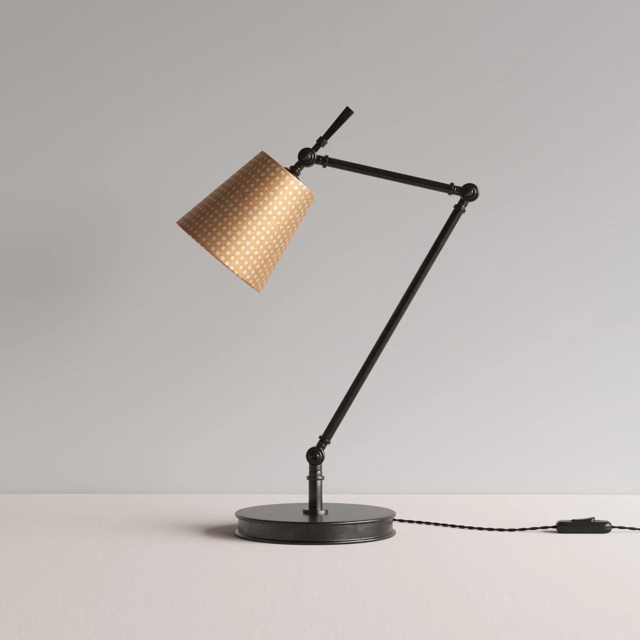 Focused Table Lamp Base in Waxed Brass - Image 15