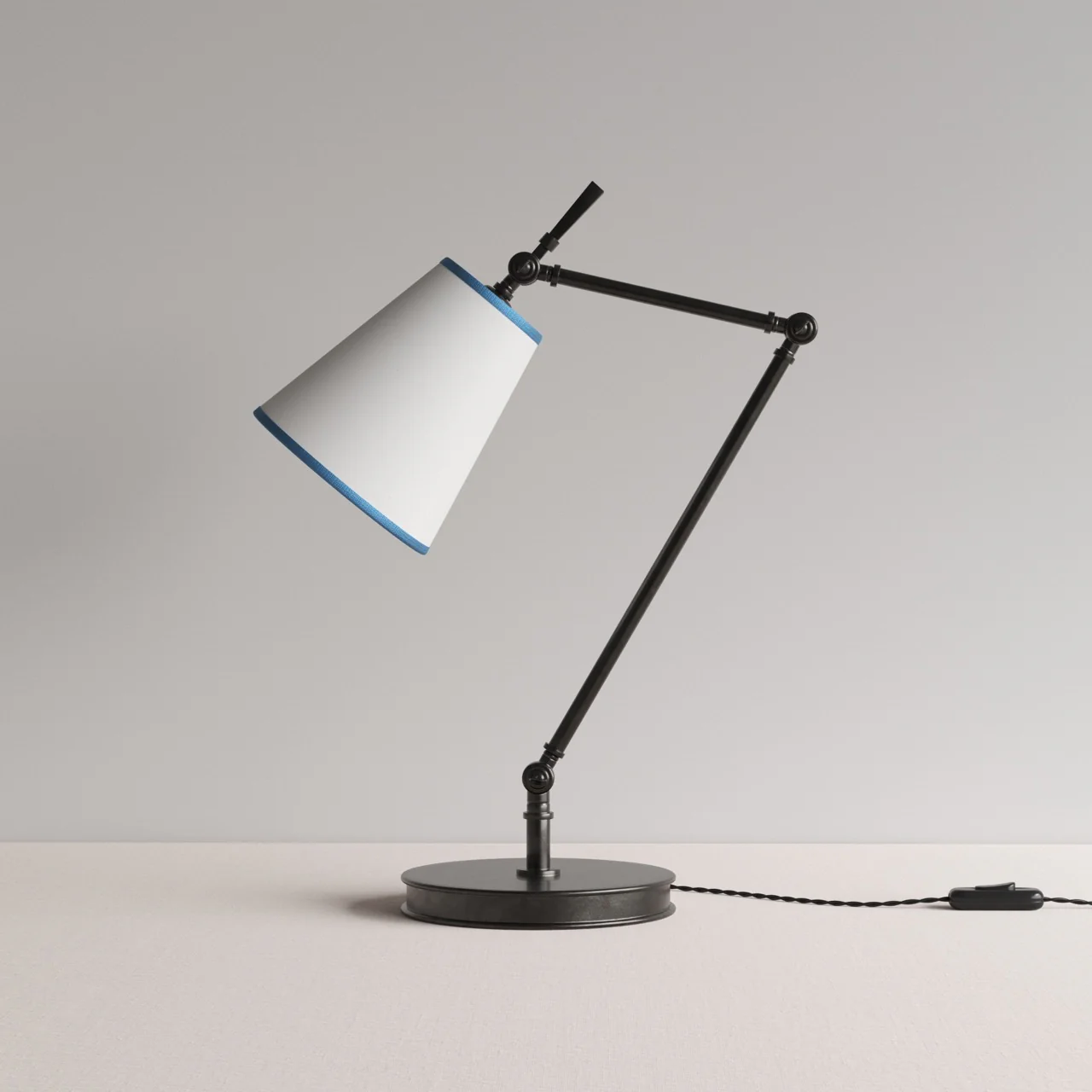 Focused Table Lamp Base in Waxed Brass - Image 17
