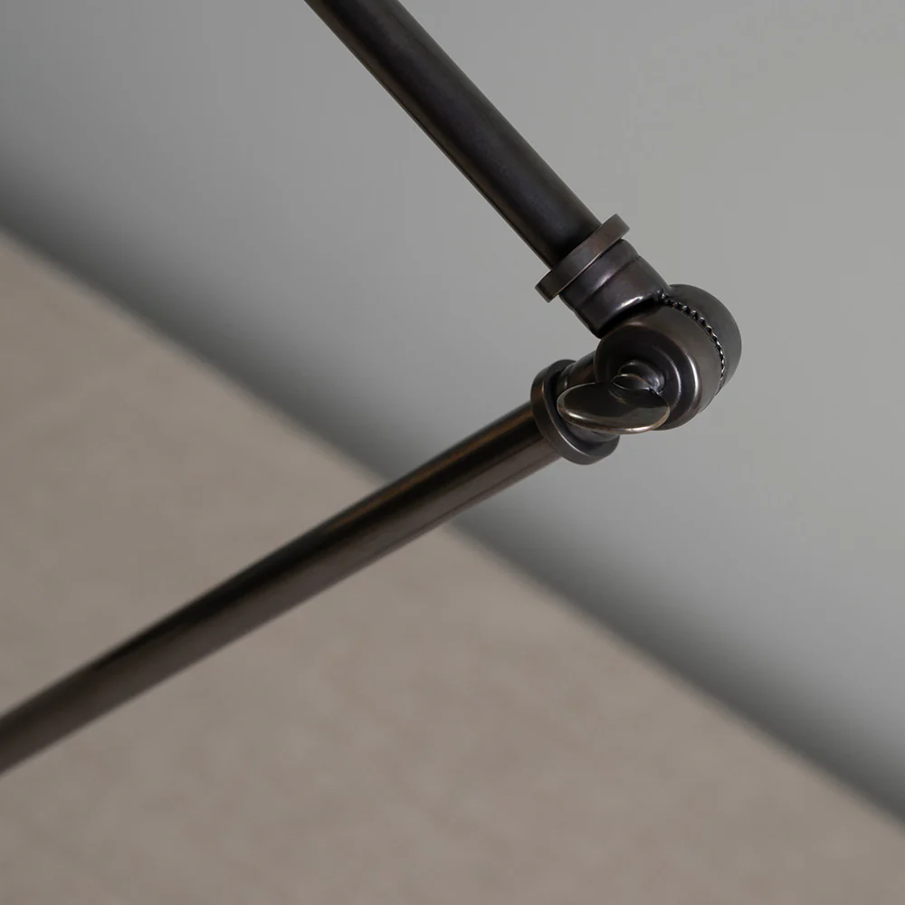 Focused Table Lamp Base in Waxed Brass - Image 9