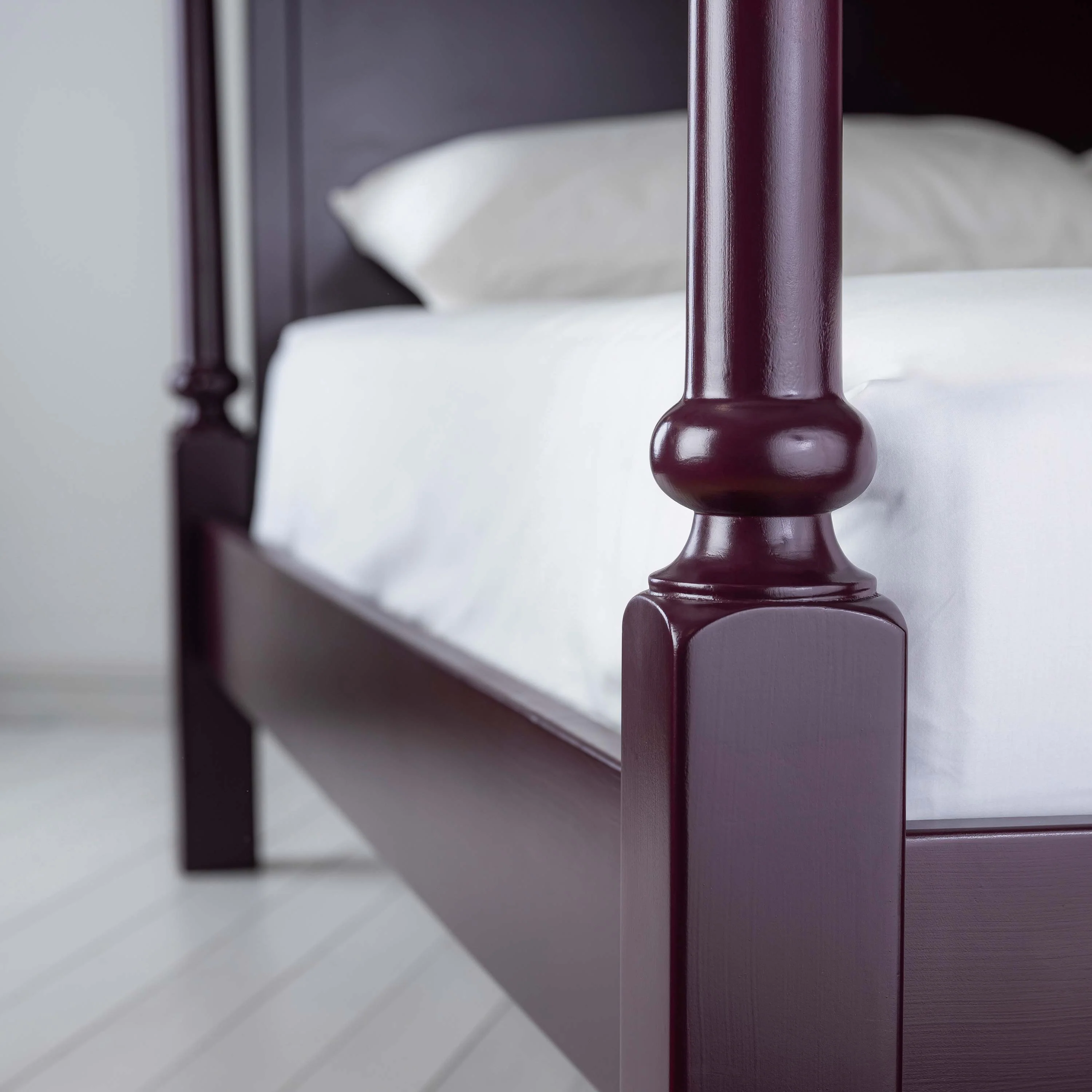 Folly Four Poster Bed in Plum - Image 6