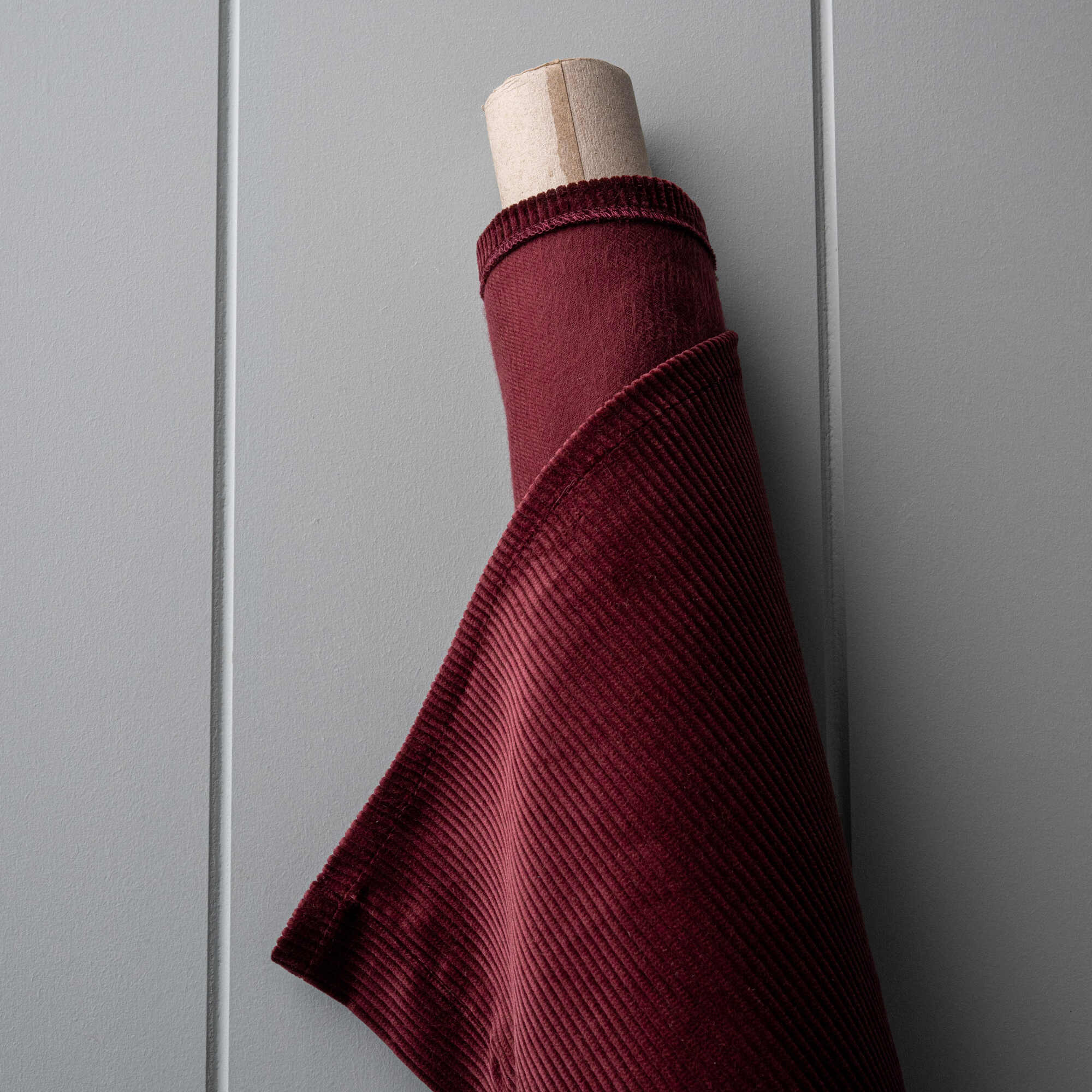 Heavy-weight Organic Cotton, Classic Corduroy Cherry - Image 4