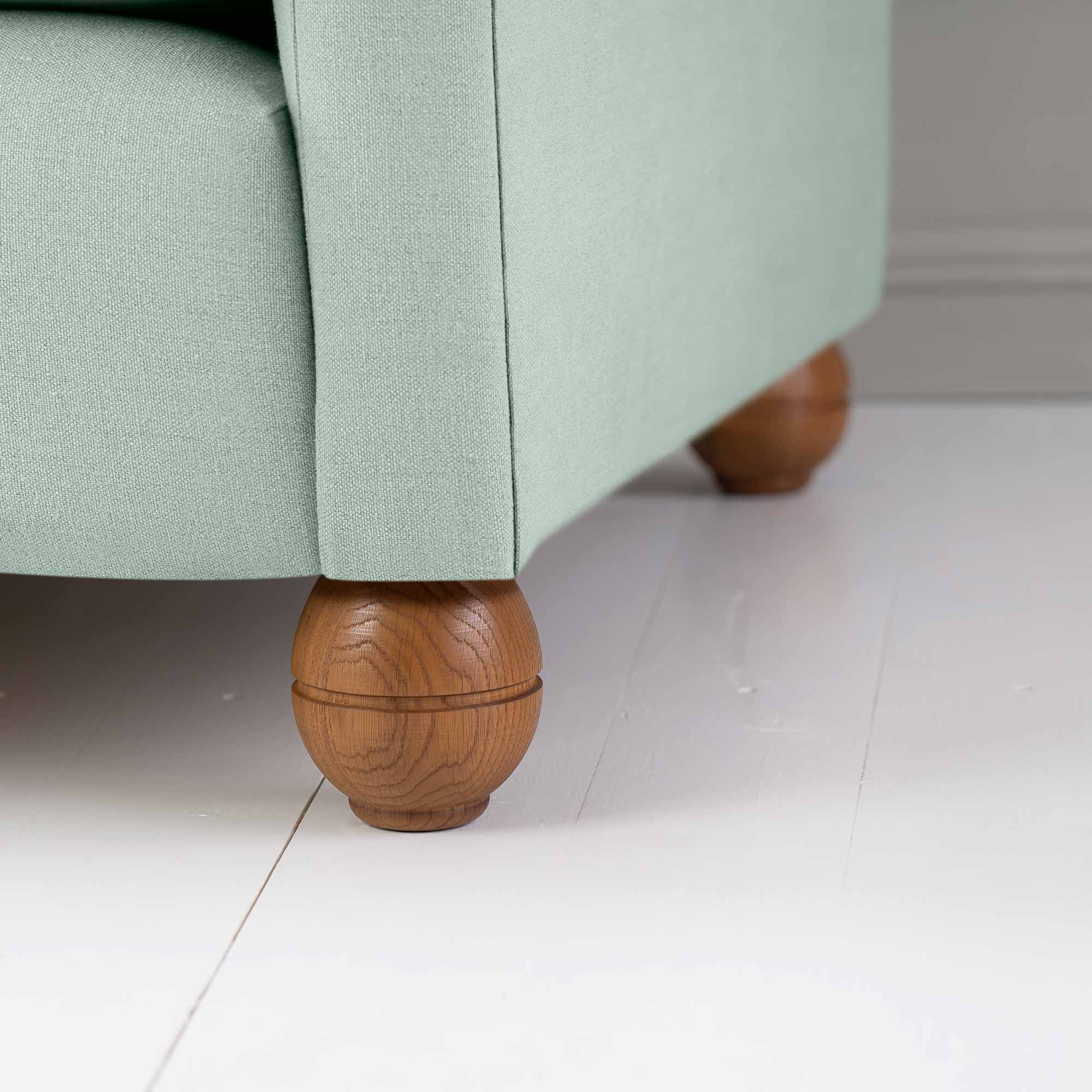 Idler 2 Seater Sofa in Laidback Linen Sky - Image 7