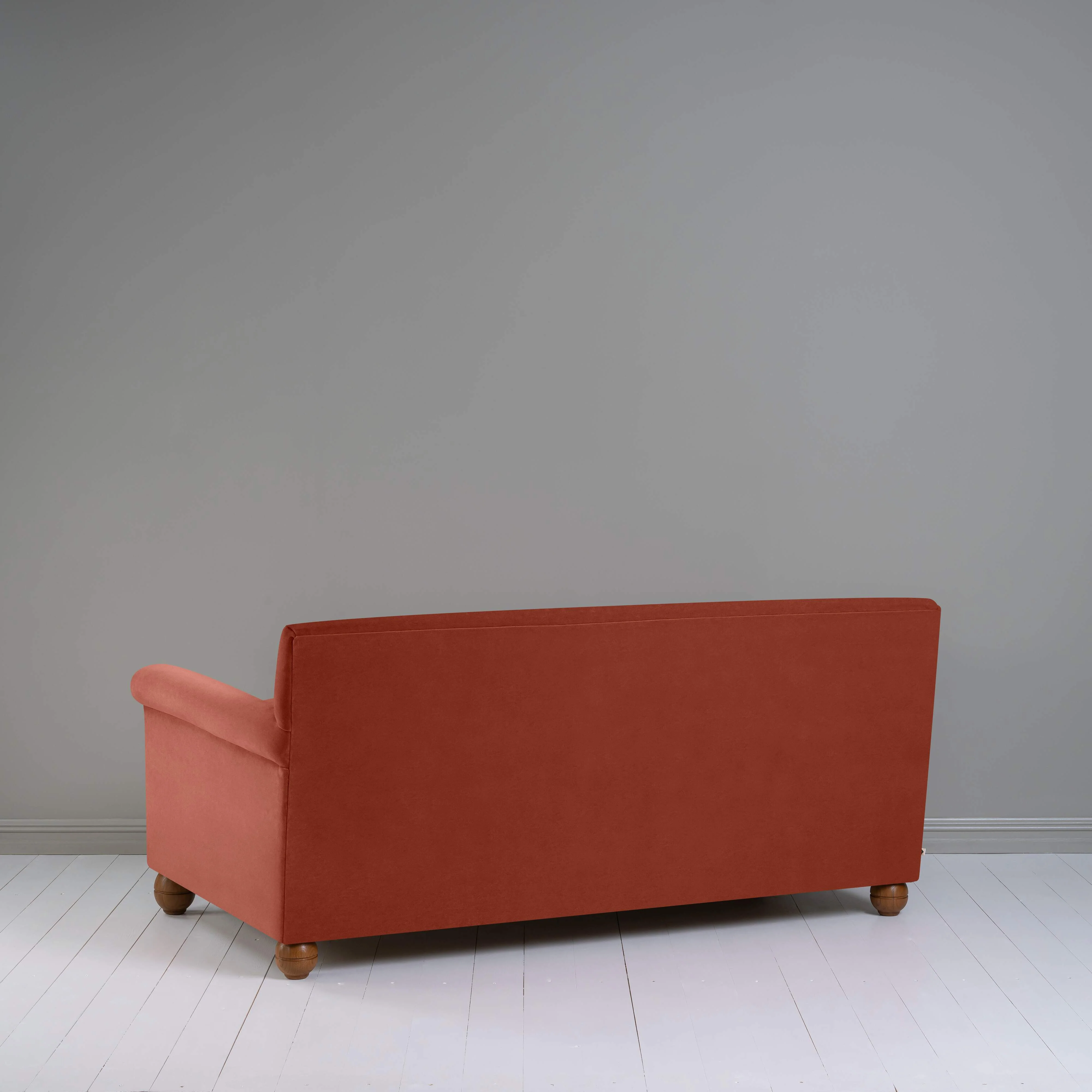 Idler 3 Seater Sofa in Intelligent Velvet Sienna - Image 6