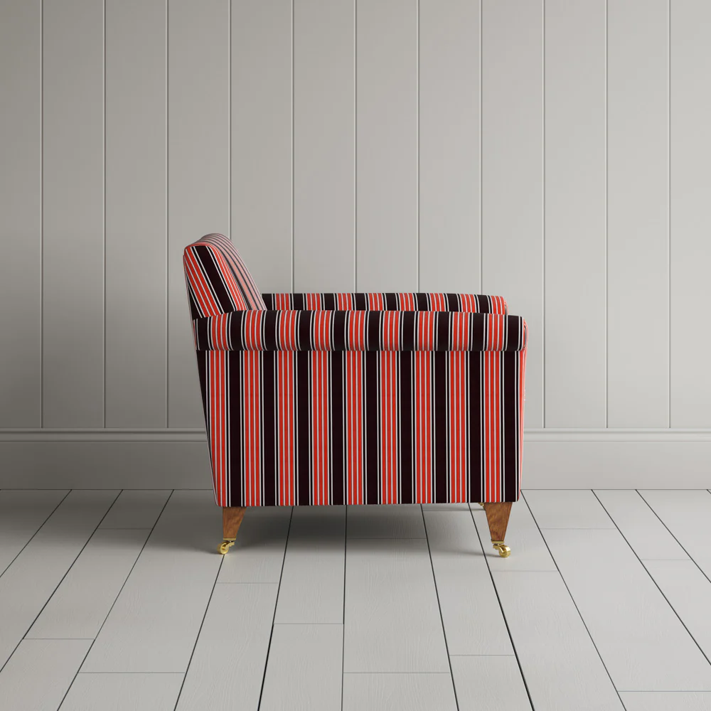 Idler Armchair in Regatta Cotton, Flame - Image 6