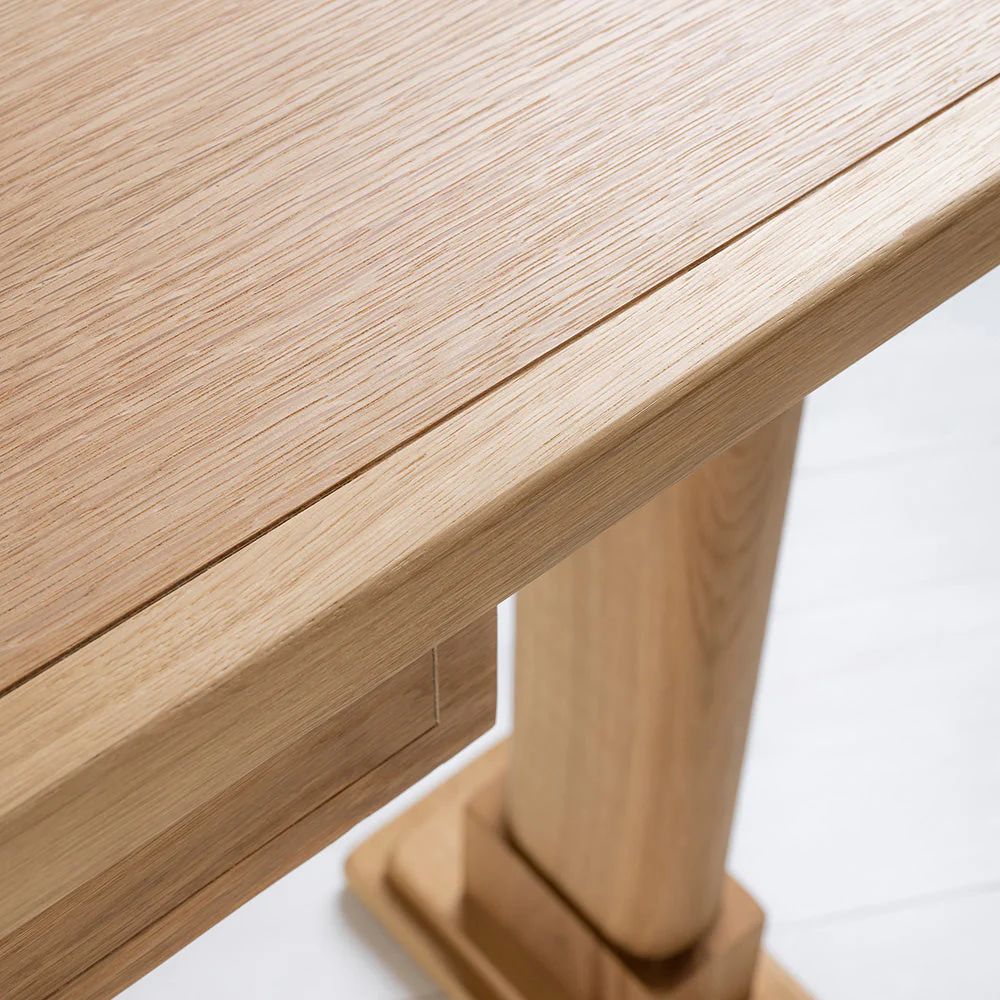 Keepsake Console Table, Oiled Oak - Image 4