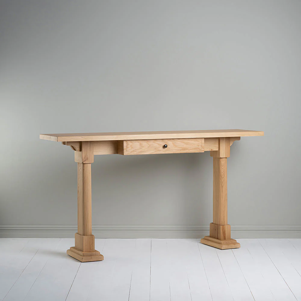 Keepsake Console Table, Oiled Oak - Image 7