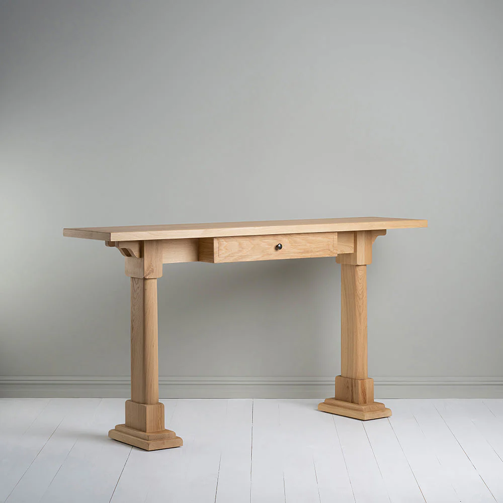 Keepsake Console Table, Oiled Oak - Image 8