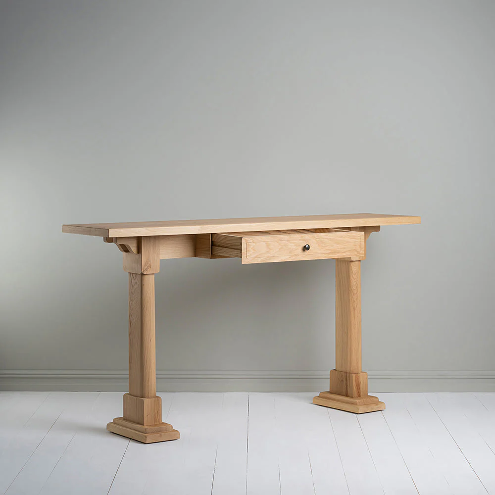 Keepsake Console Table, Oiled Oak - Image 9