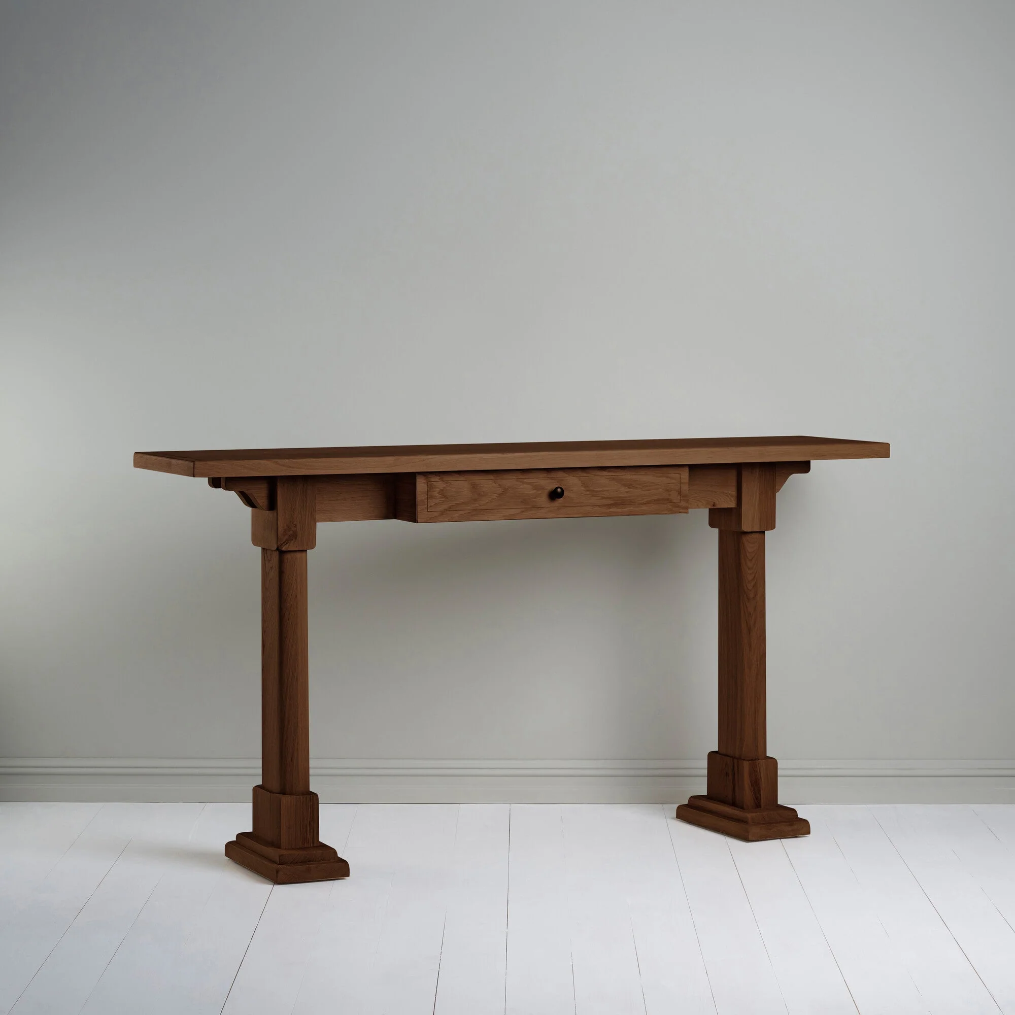 Keepsake Console Table, Smoky Stained Oak - Image 8