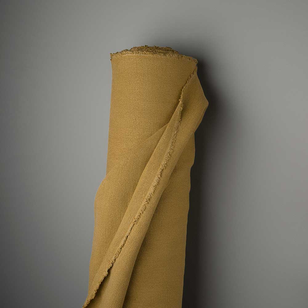 Heavy-weight Laidback Linen, Ochre - Image 5