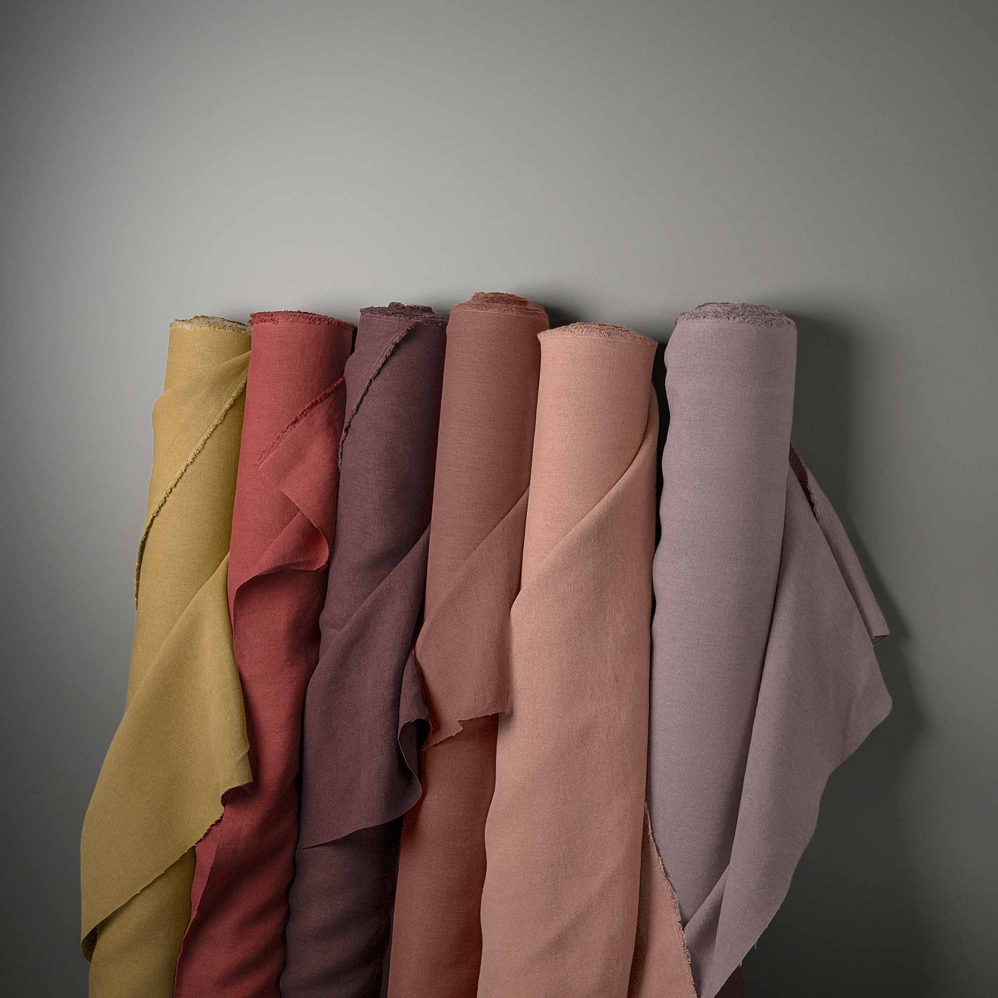 Heavy-weight Laidback Linen, Sweet Briar - Image 6