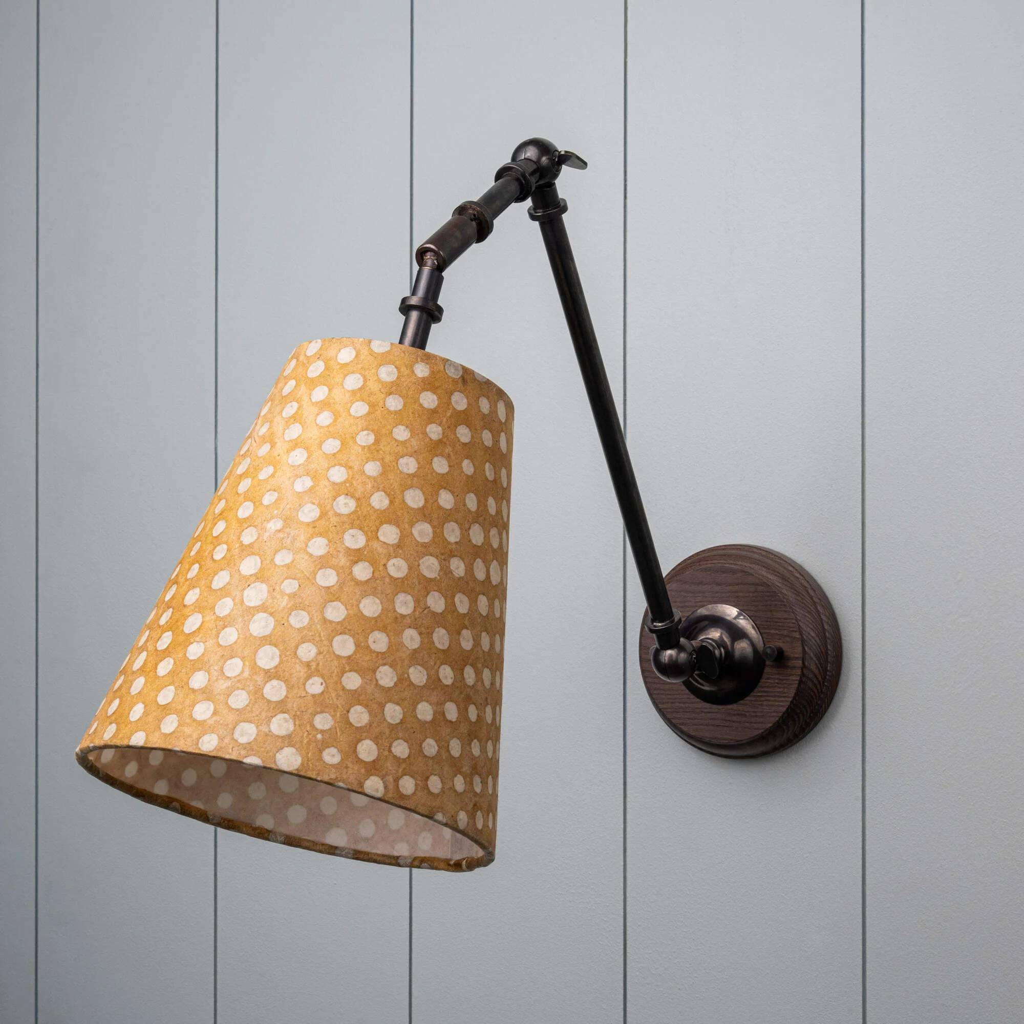 Limelight Waxed Brass Wall Light - Image 12