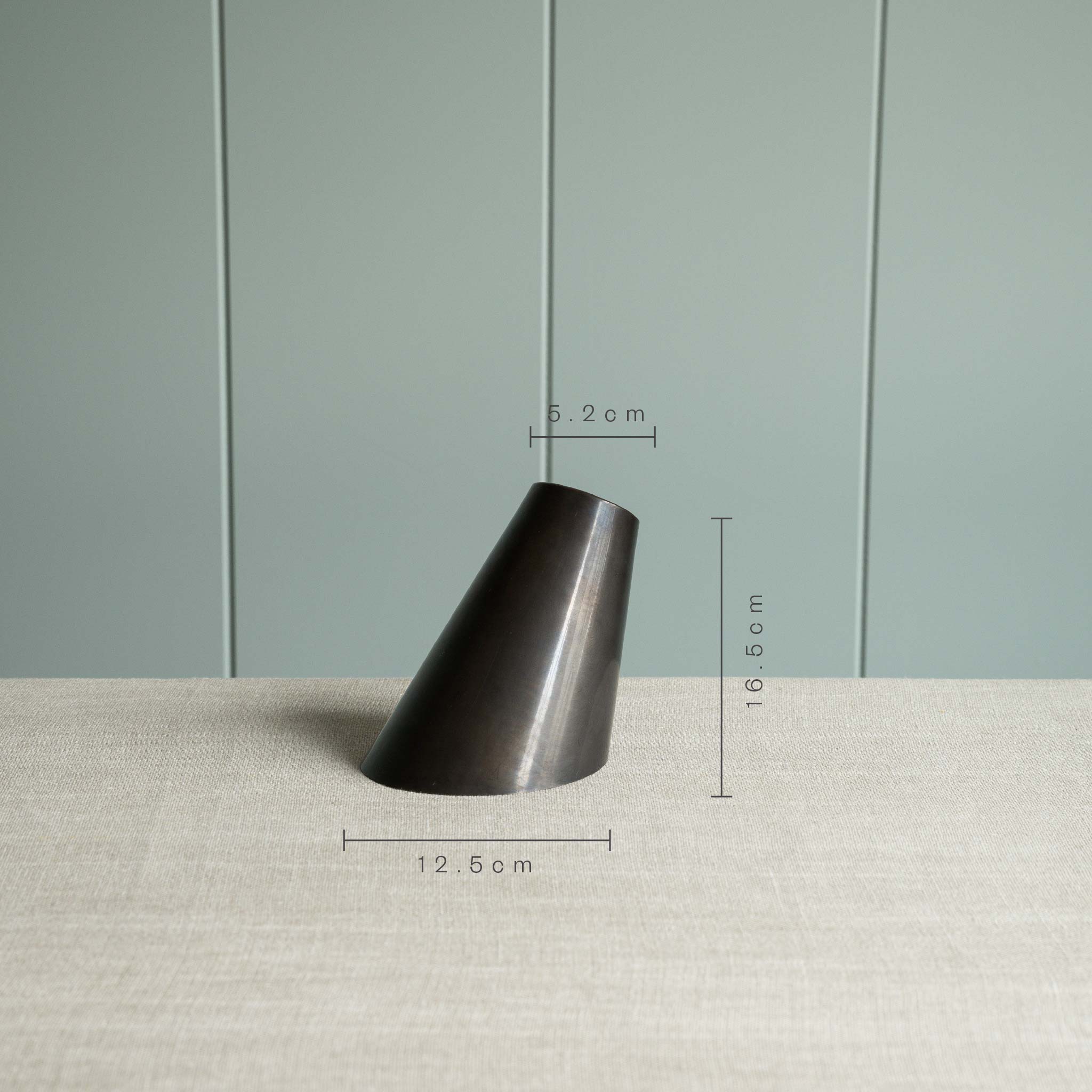 Moonbeam Lamp Shade in Waxed Brass - Image 4