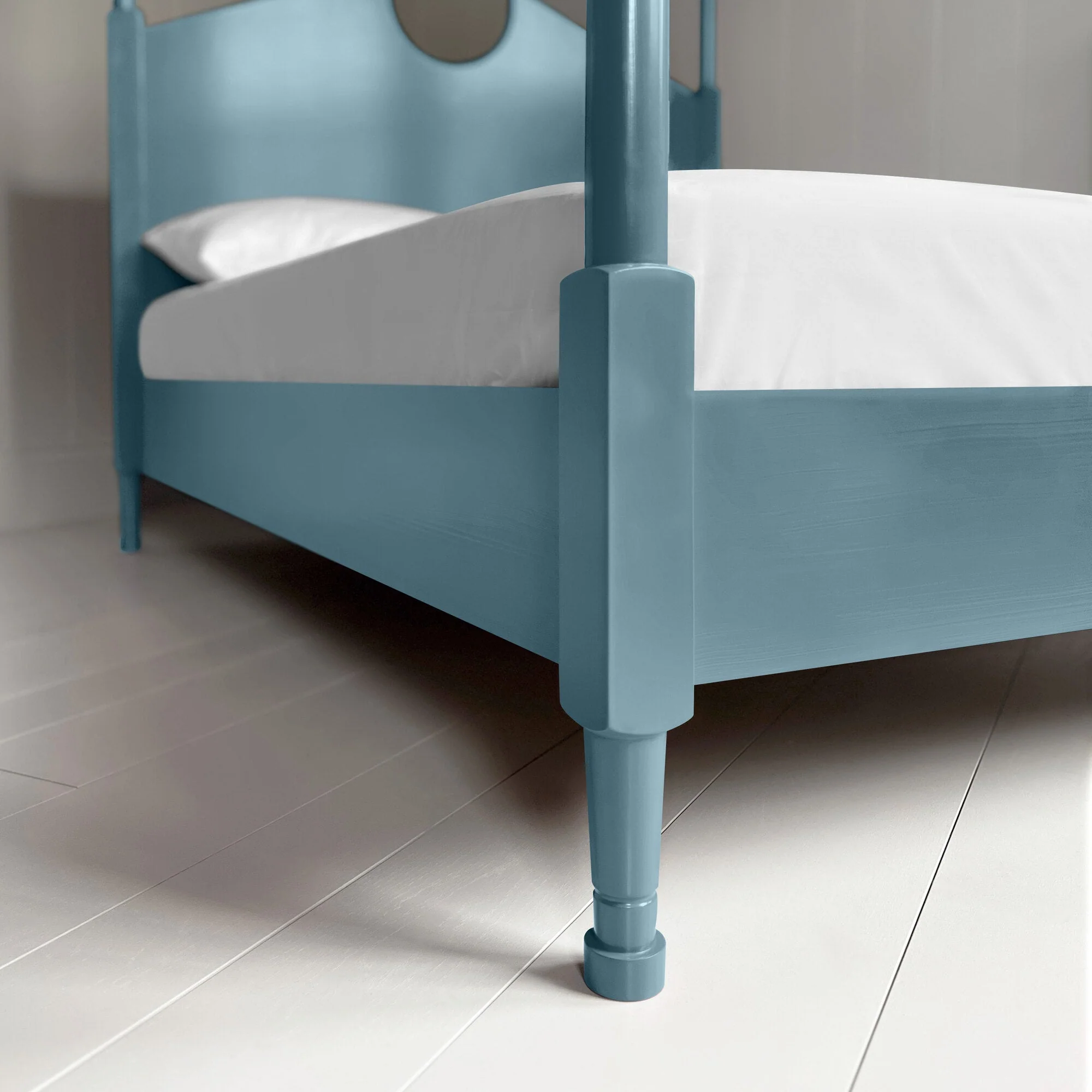 Out for the Count Four Poster Bed in Marine Blue - Image 6