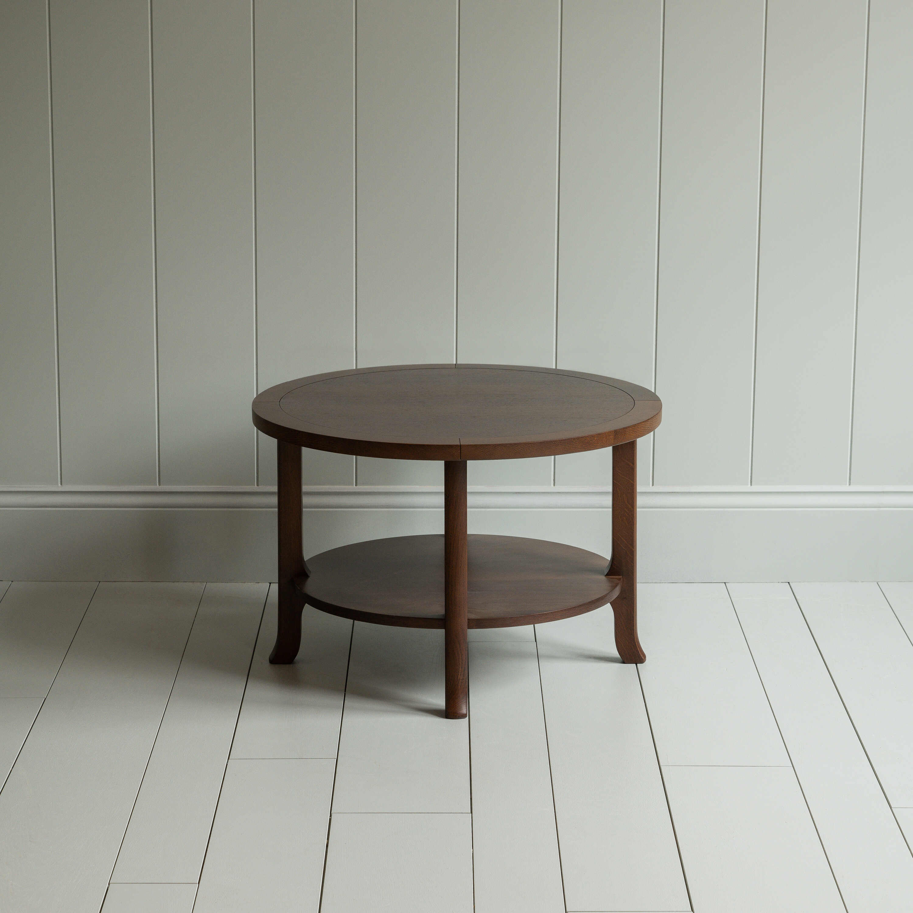 Perk Coffee Table,  Smoky Stained Oak - Image 4
