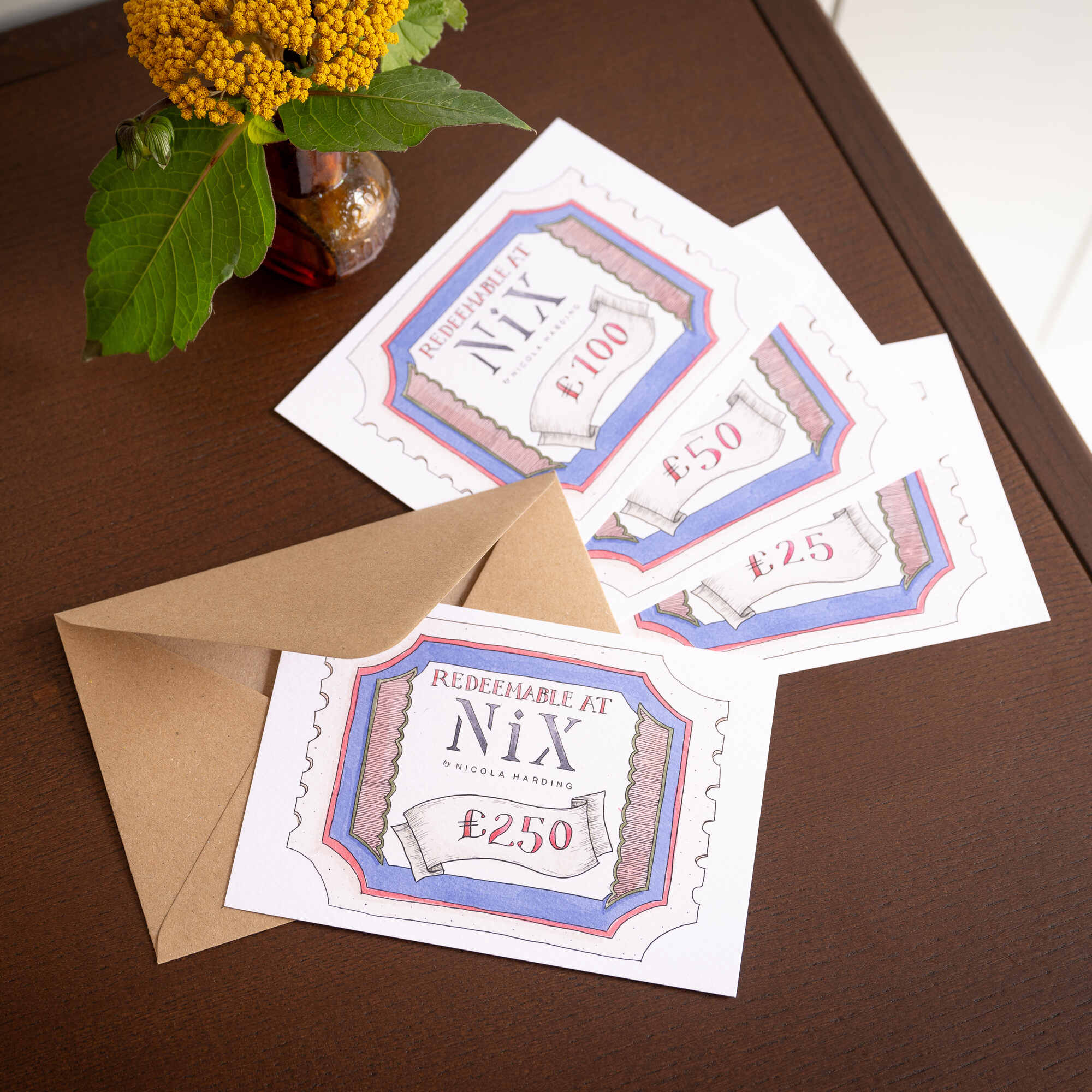 Physical Gift Voucher