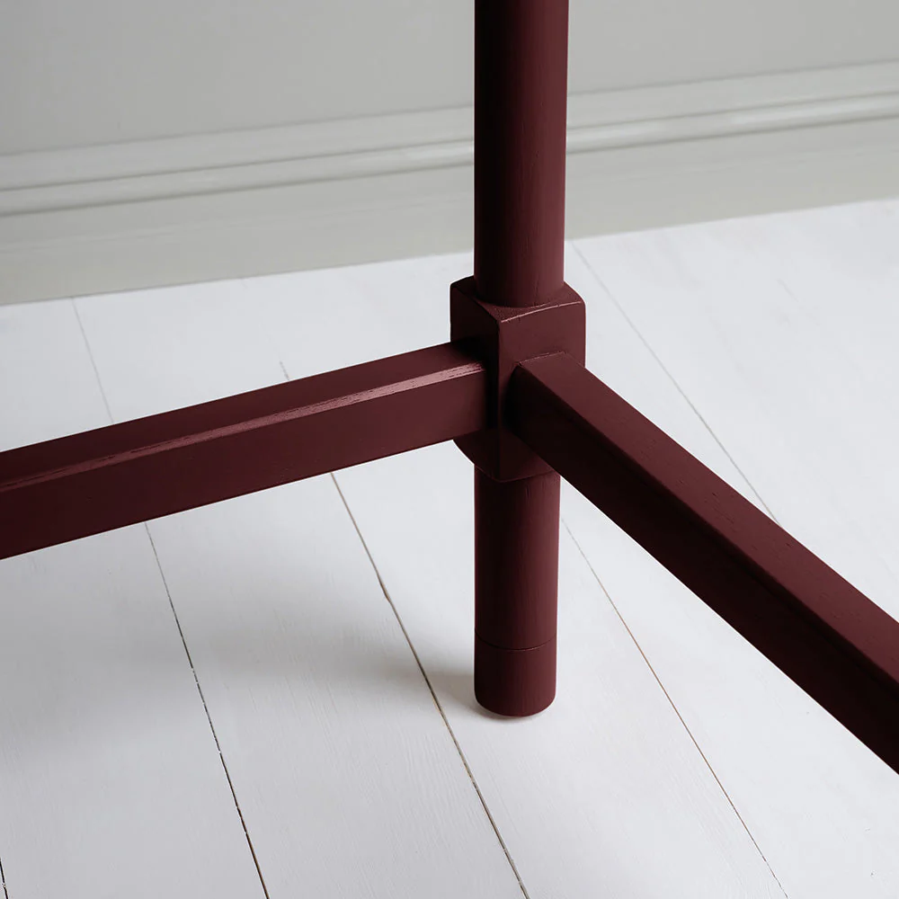 Scribble Desk, Berry Red - Image 7