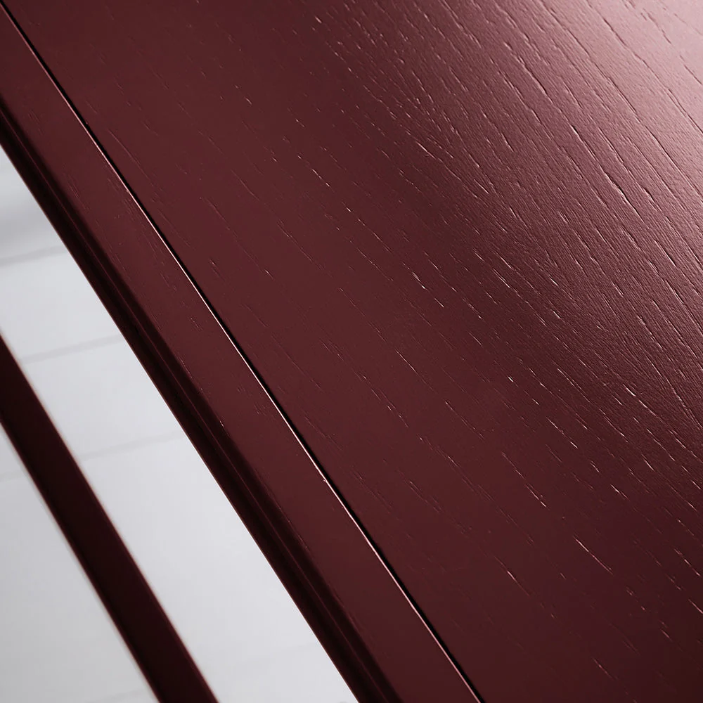 Scribble Desk, Berry Red - Image 8