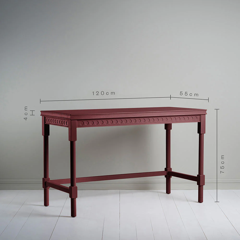 Scribble Desk, Berry Red - Image 9