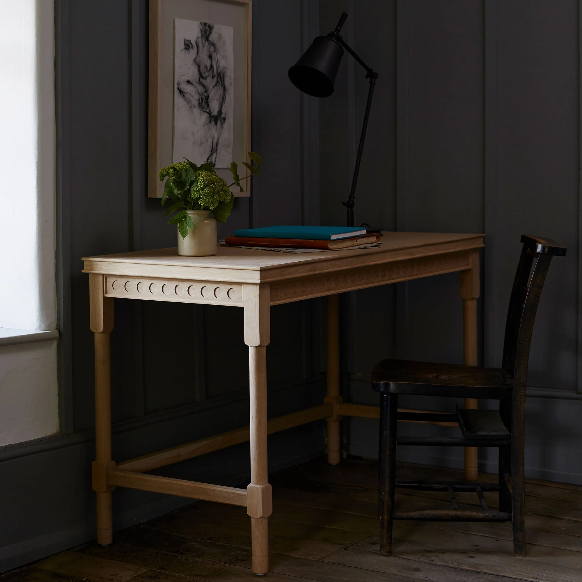 Scribble Desk, Coal Black - Image 4
