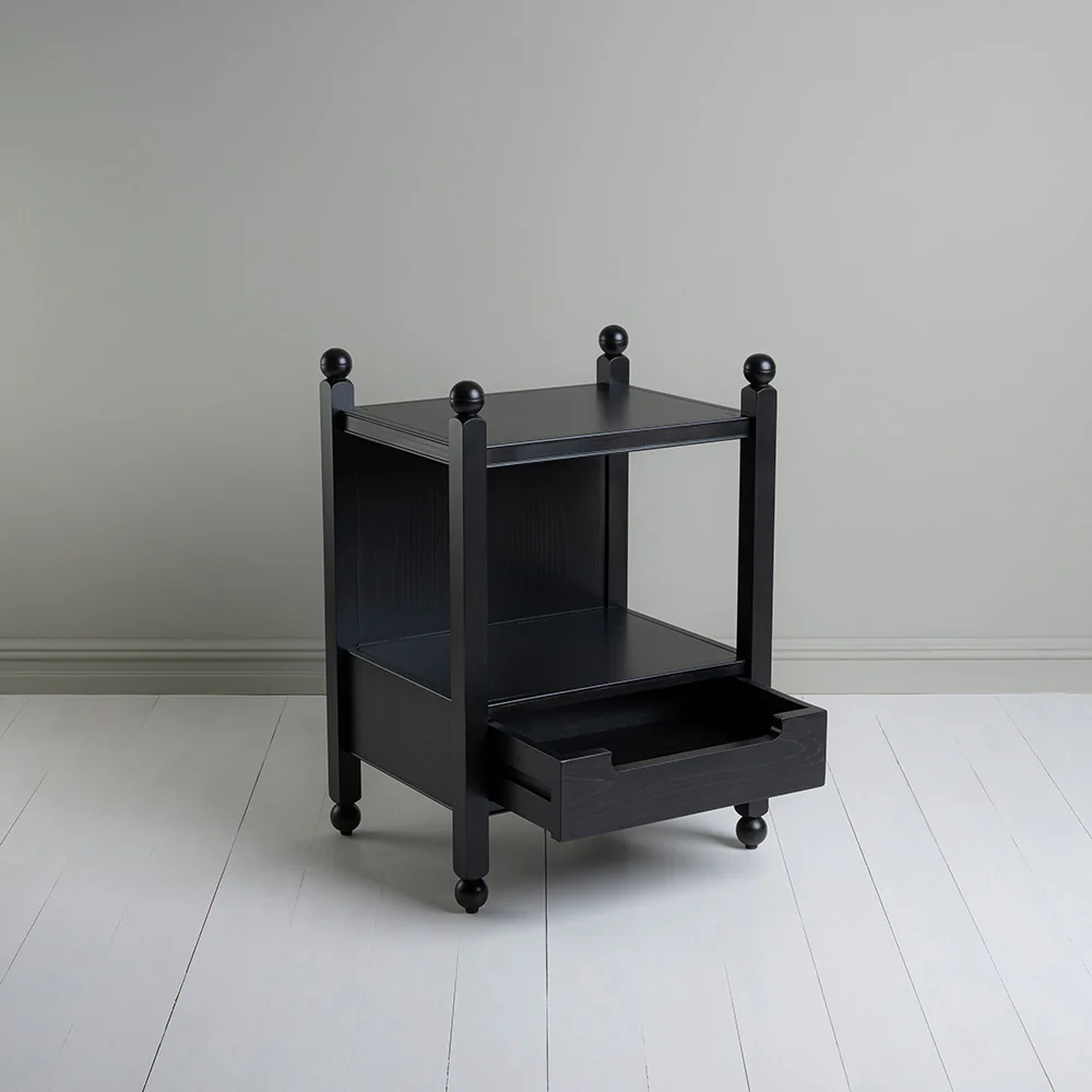 Slumber Bedside Table, Coal Black - Image 3