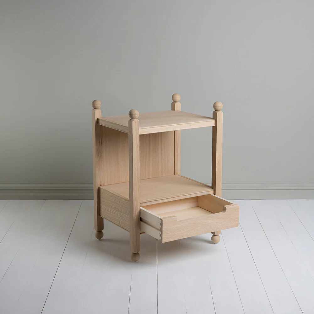 Slumber Bedside Table, Oiled Oak - Image 3