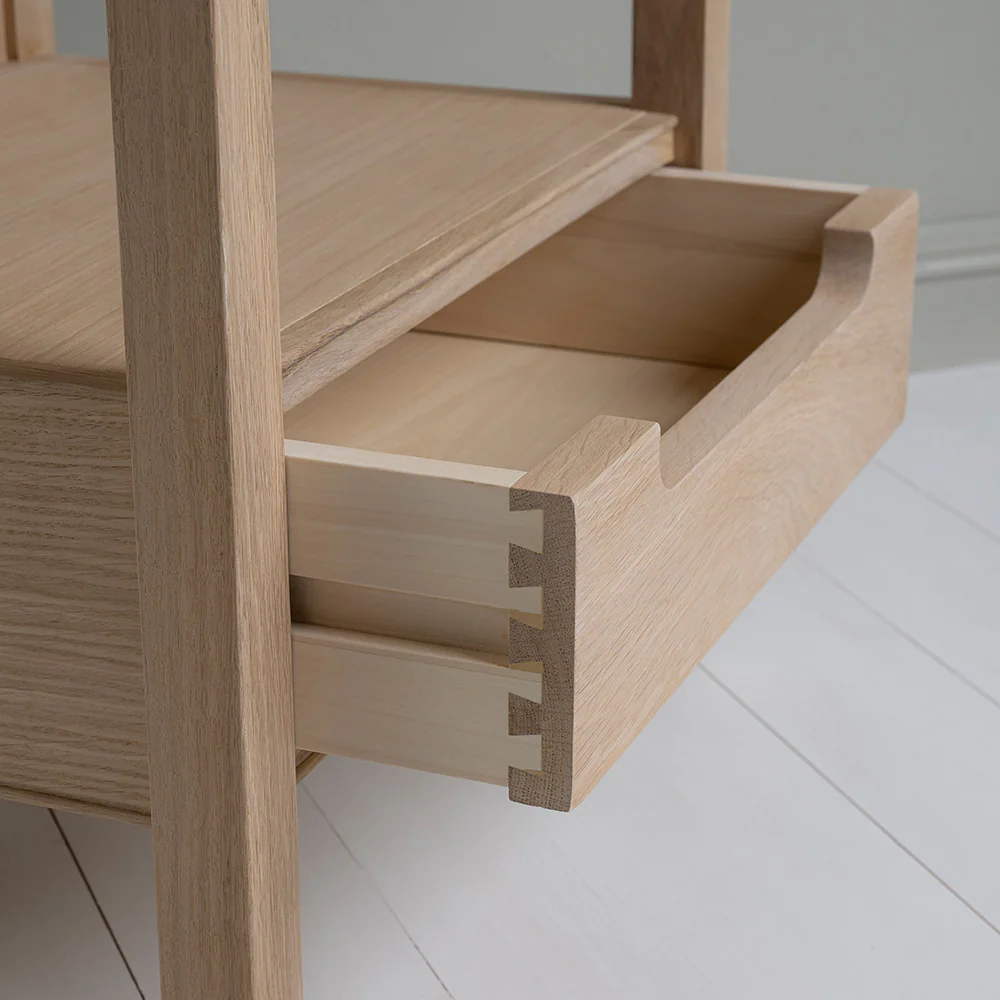 Slumber Bedside Table, Oiled Oak - Image 5