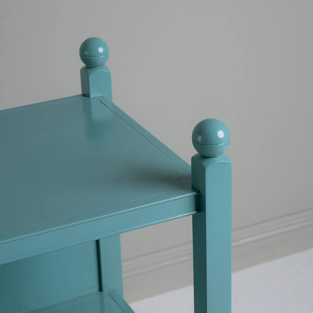 Slumber Bedside Table, Turquoise Blue - Image 6