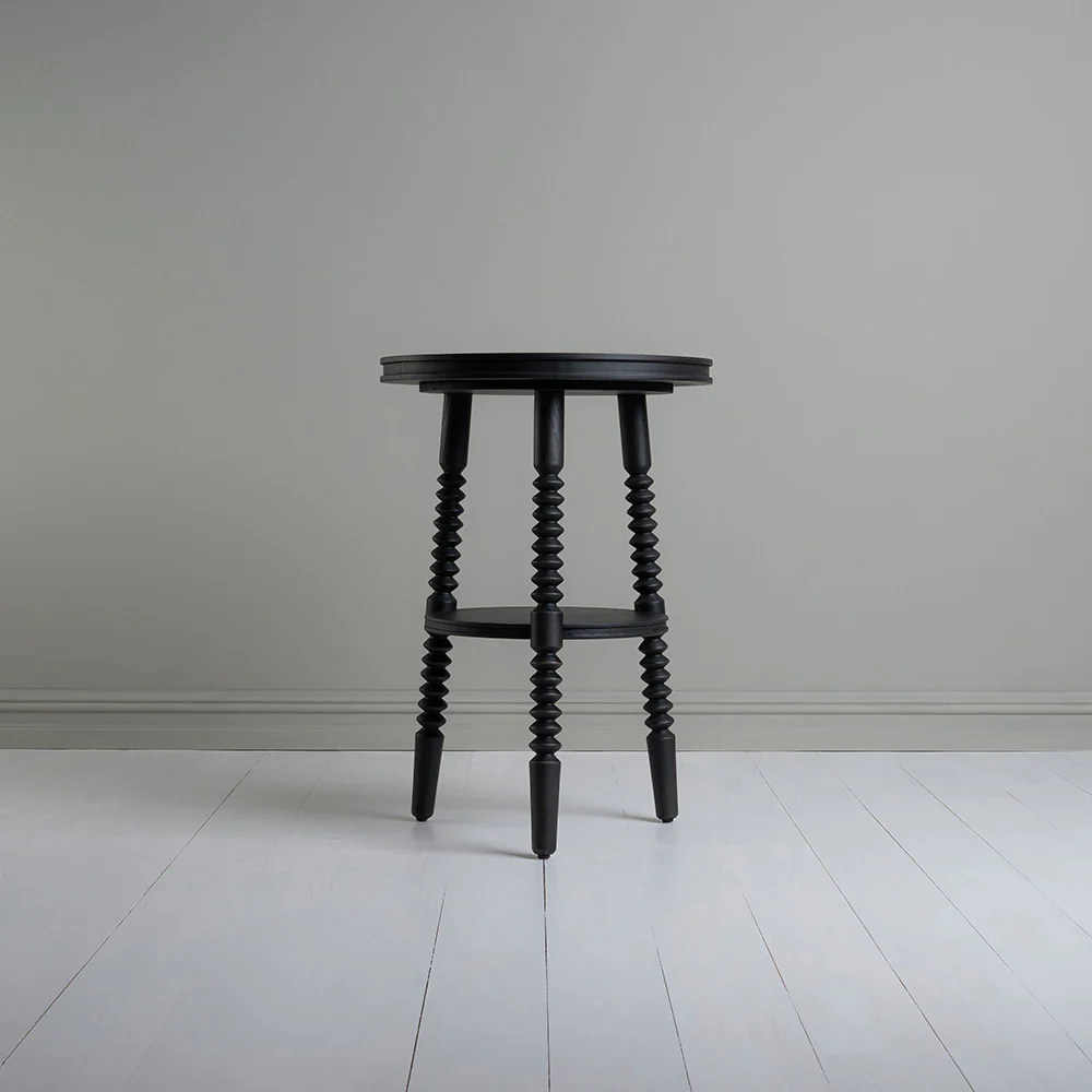 Spindle Side Table, Carbon Black - Image 3