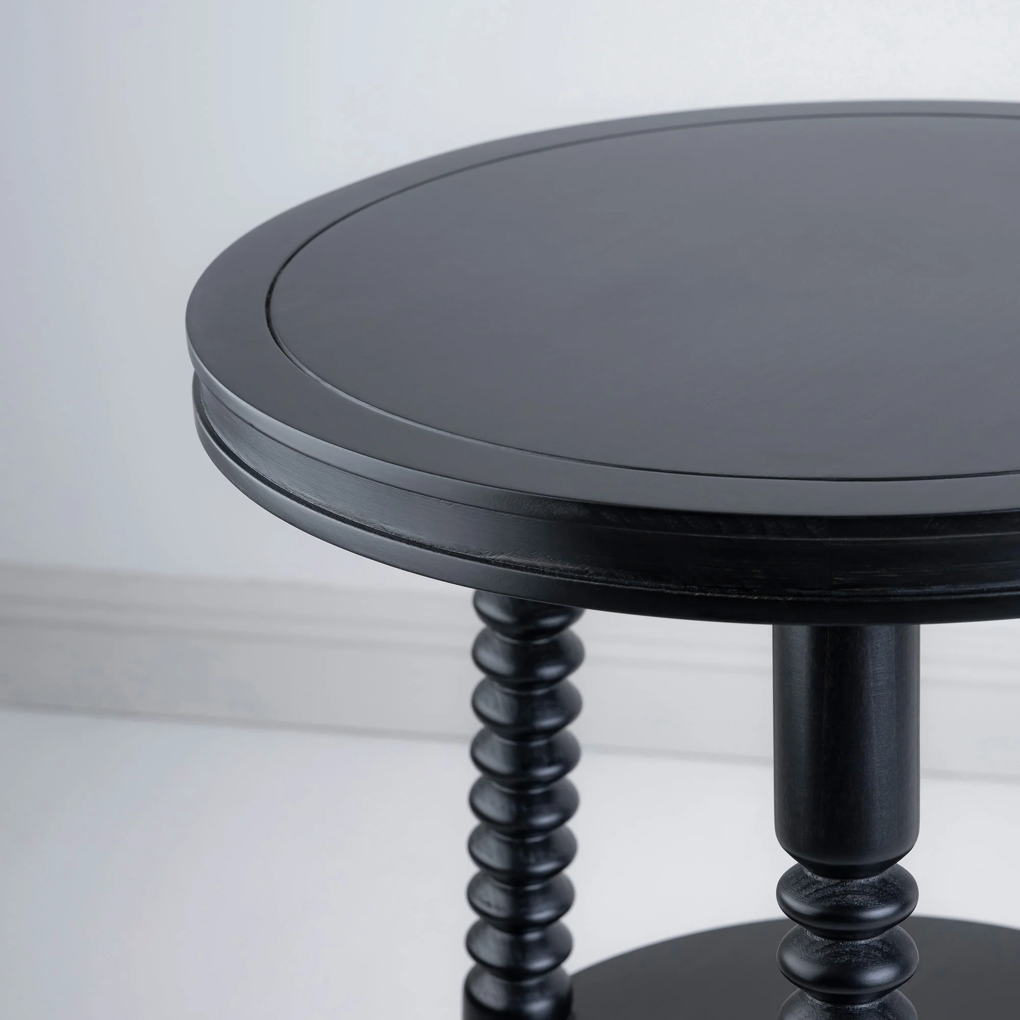 Spindle Side Table, Carbon Black - Image 5