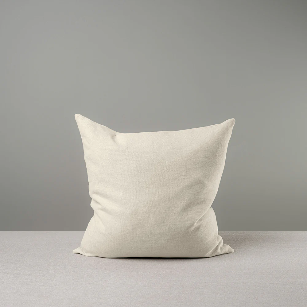 Square Kip Cushion in Laidback Linen, Dove - Image 7