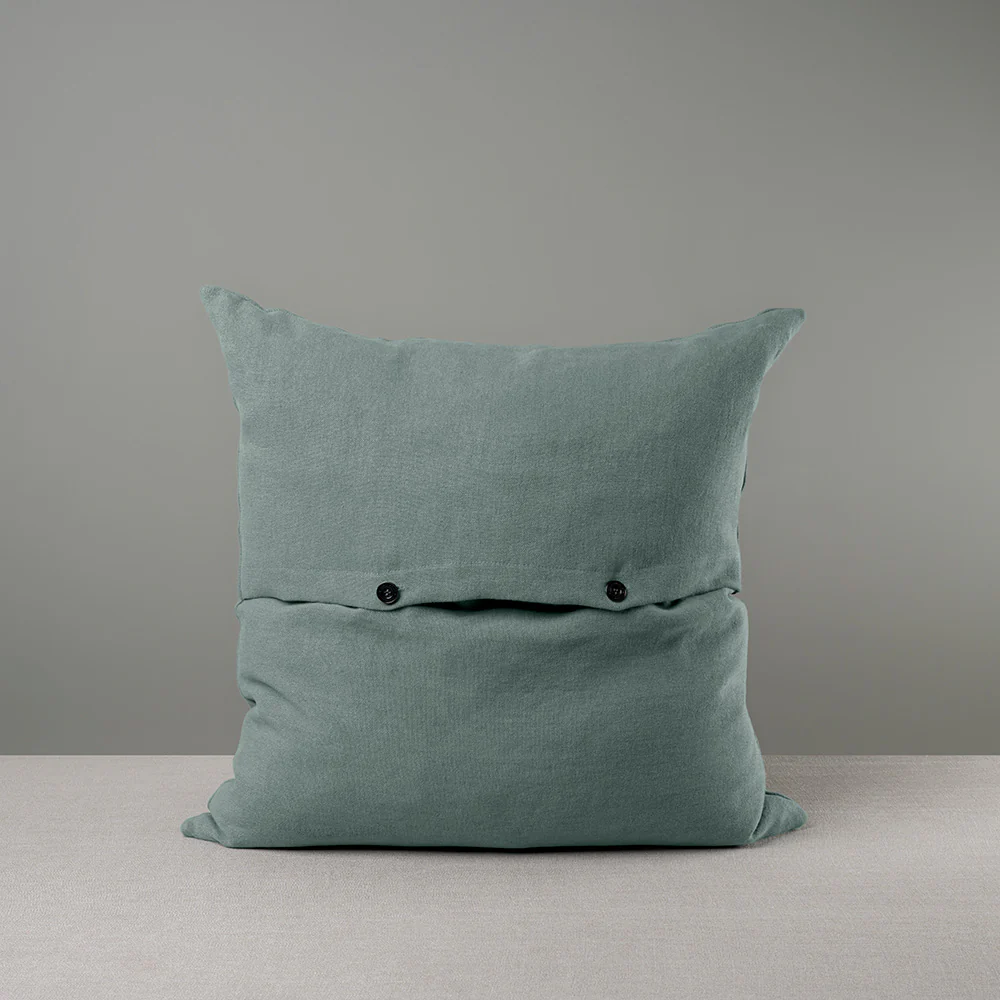 Square Kip Cushion in Laidback Linen, Mineral - Image 5