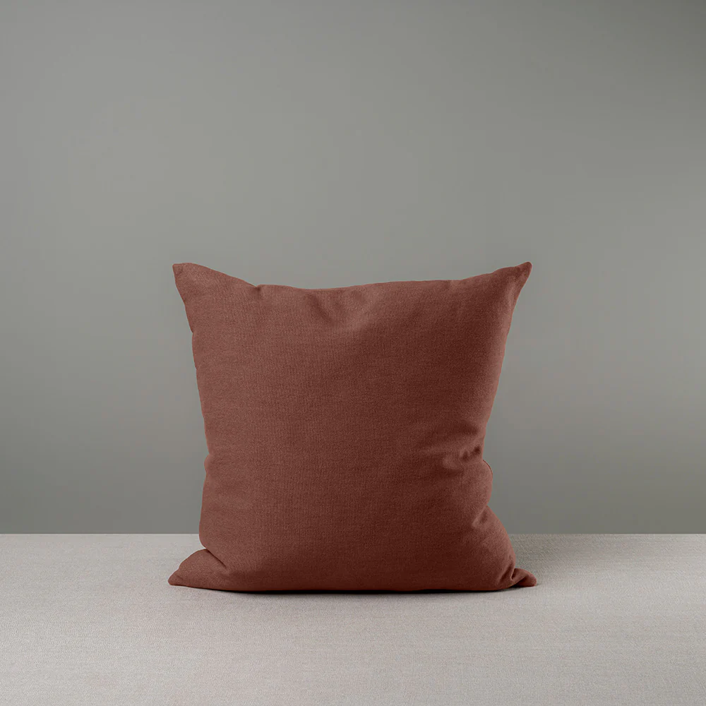 Square Kip Cushion in Laidback Linen, Sweet Briar - Image 6