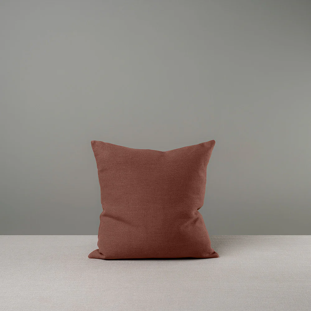Square Kip Cushion in Laidback Linen, Sweet Briar - Image 8