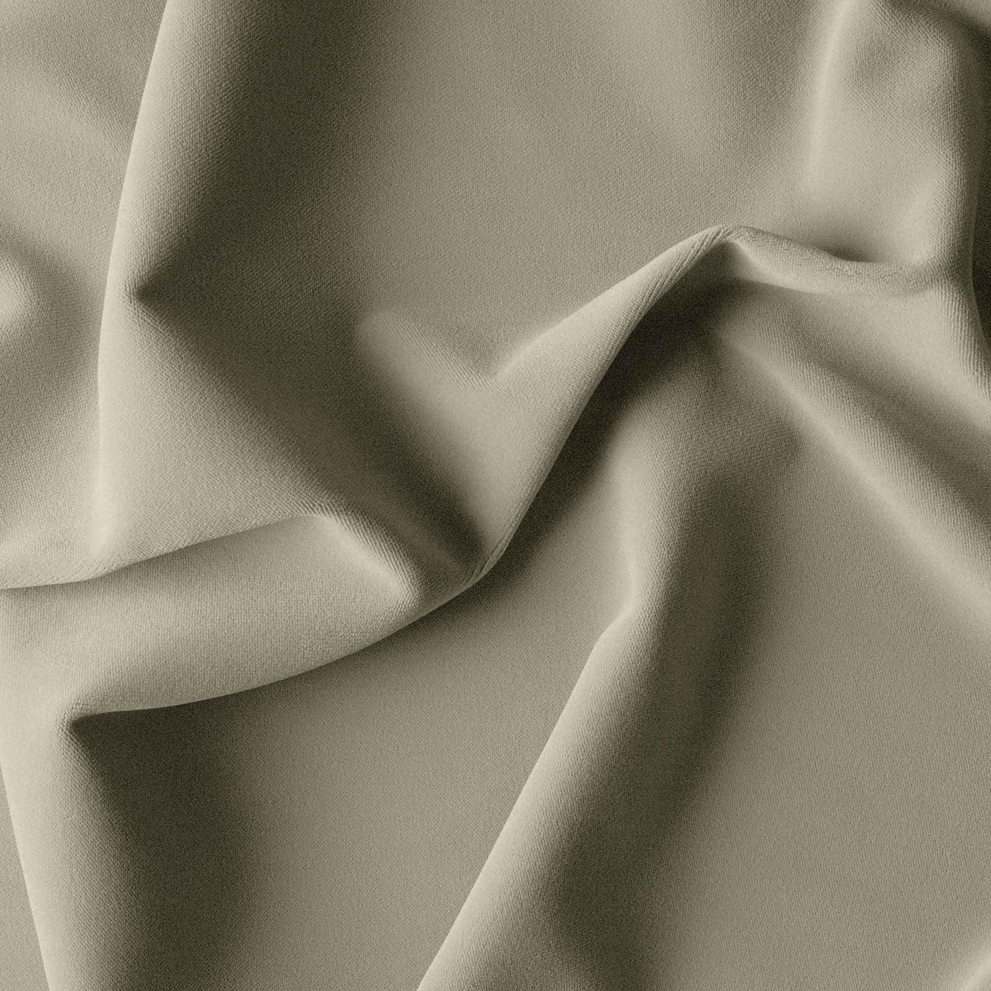 Thither Hexagonal Ottoman in Intelligent Velvet Moonstone - Image 9