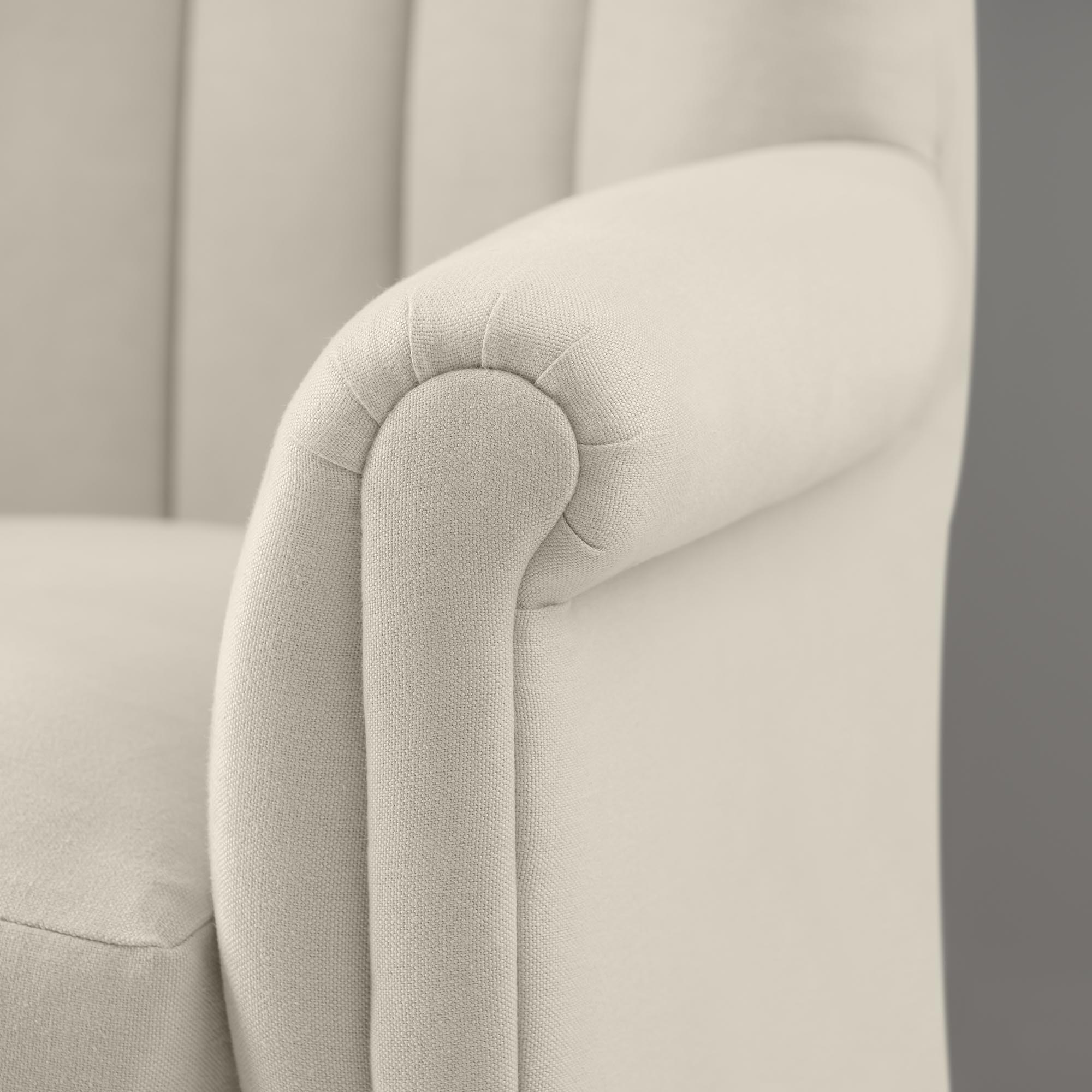 Time Out Armchair in Laidback Linen Dove - Image 7