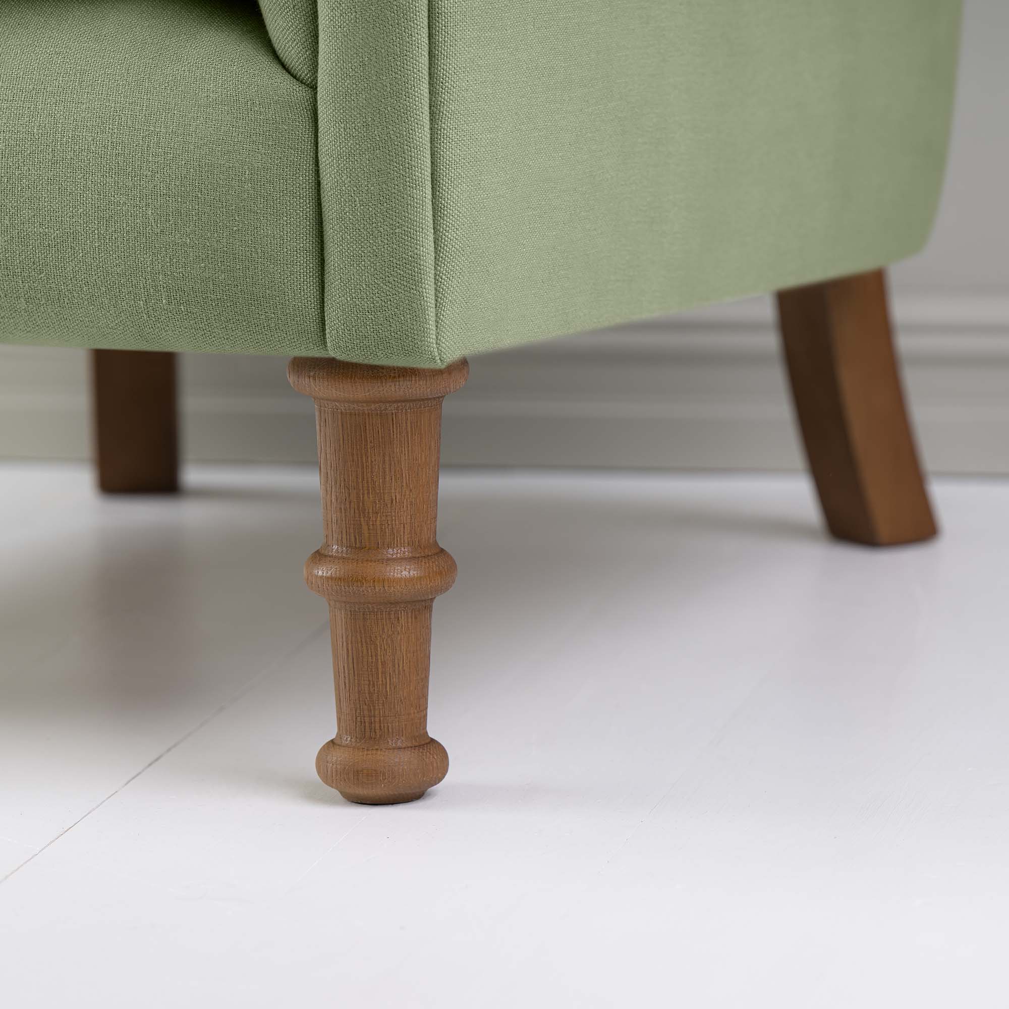 Time Out Armchair in Laidback Linen Moss - Image 11