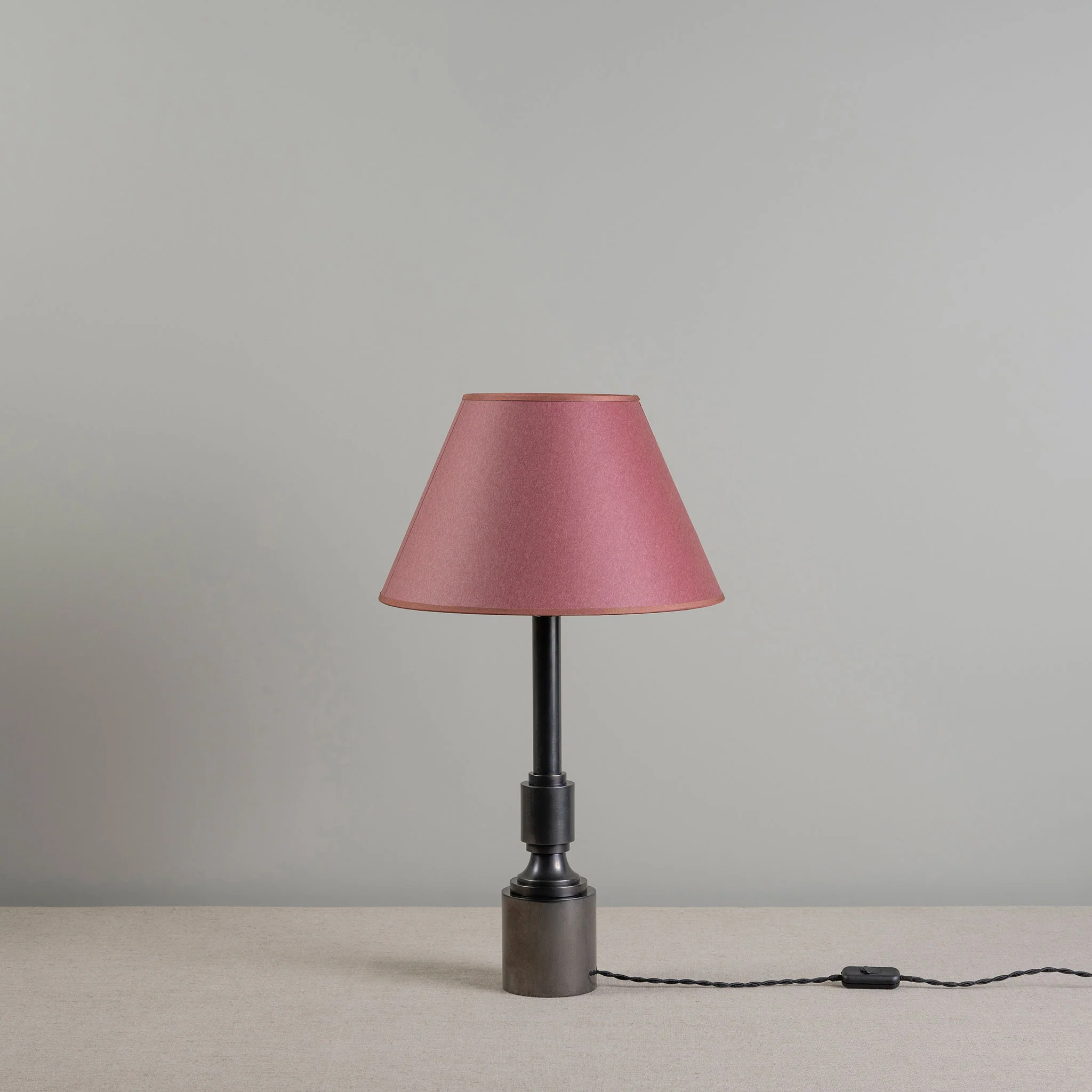 Townhouse Table Lamp Base in Waxed Brass