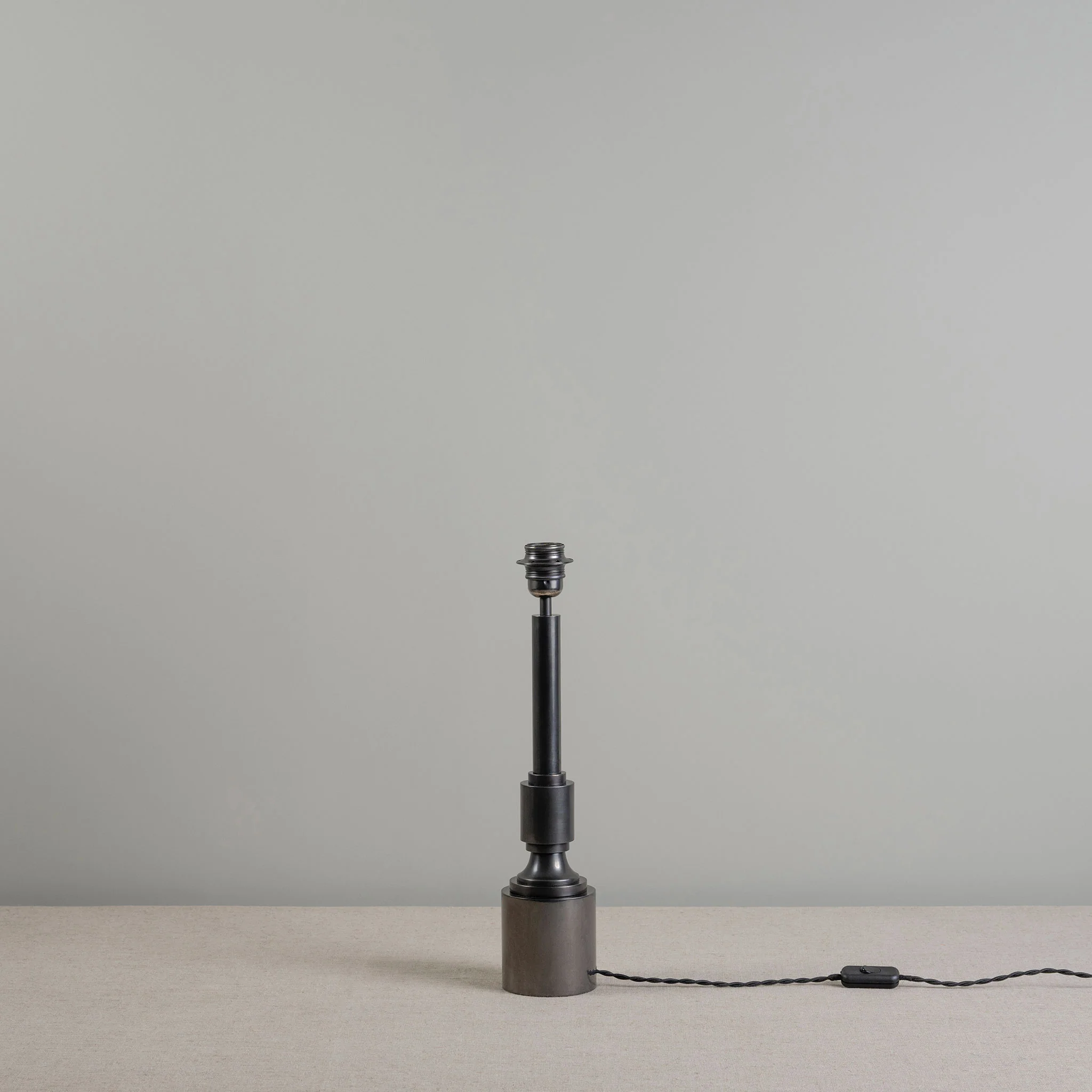 Townhouse Table Lamp Base in Waxed Brass - Image 3