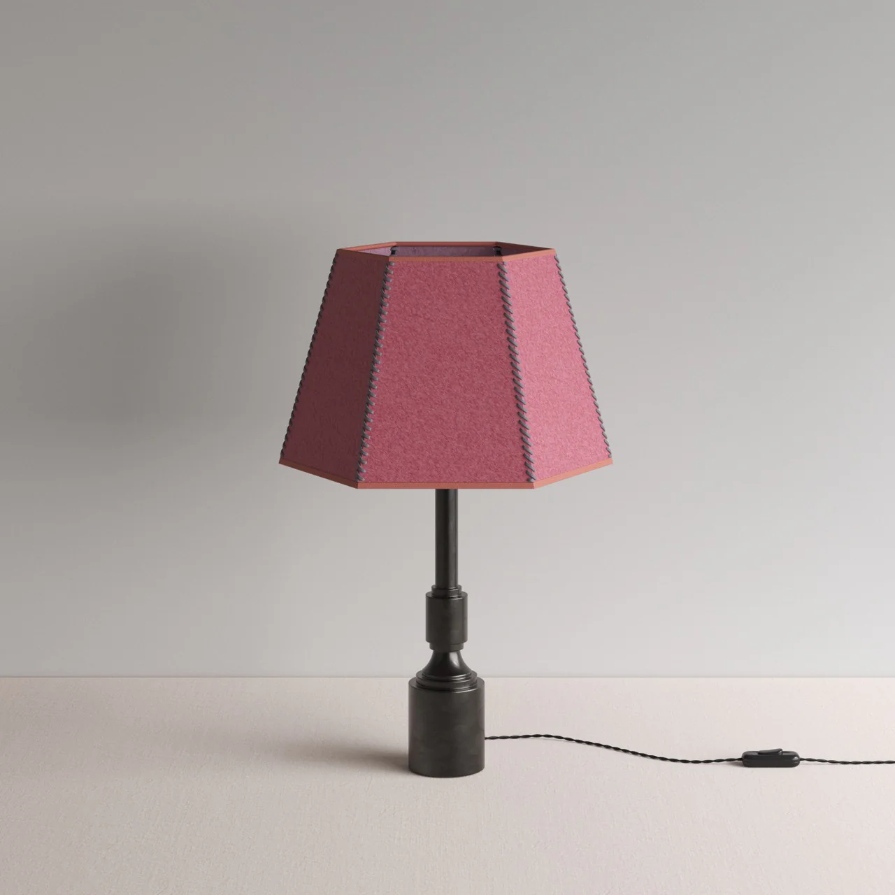 Townhouse Table Lamp Base in Waxed Brass - Image 6